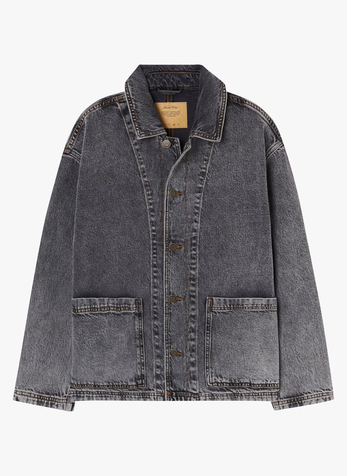 Black pepper denim jacket deals