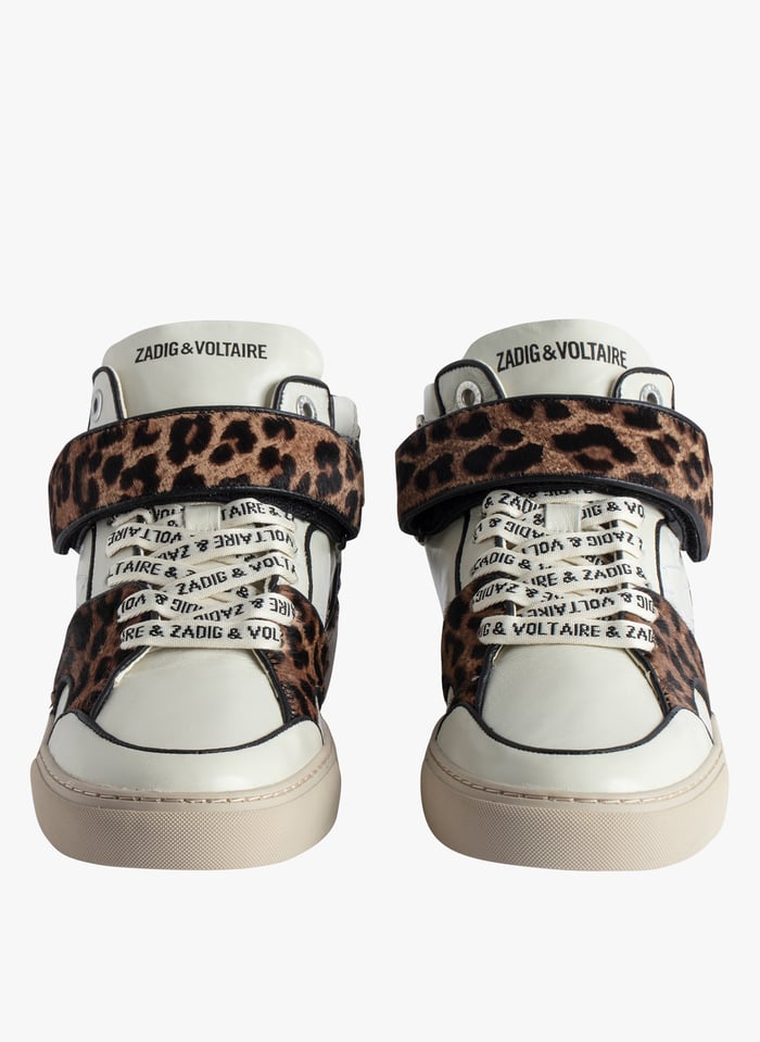 Zadig voltaire sales leopard sneakers