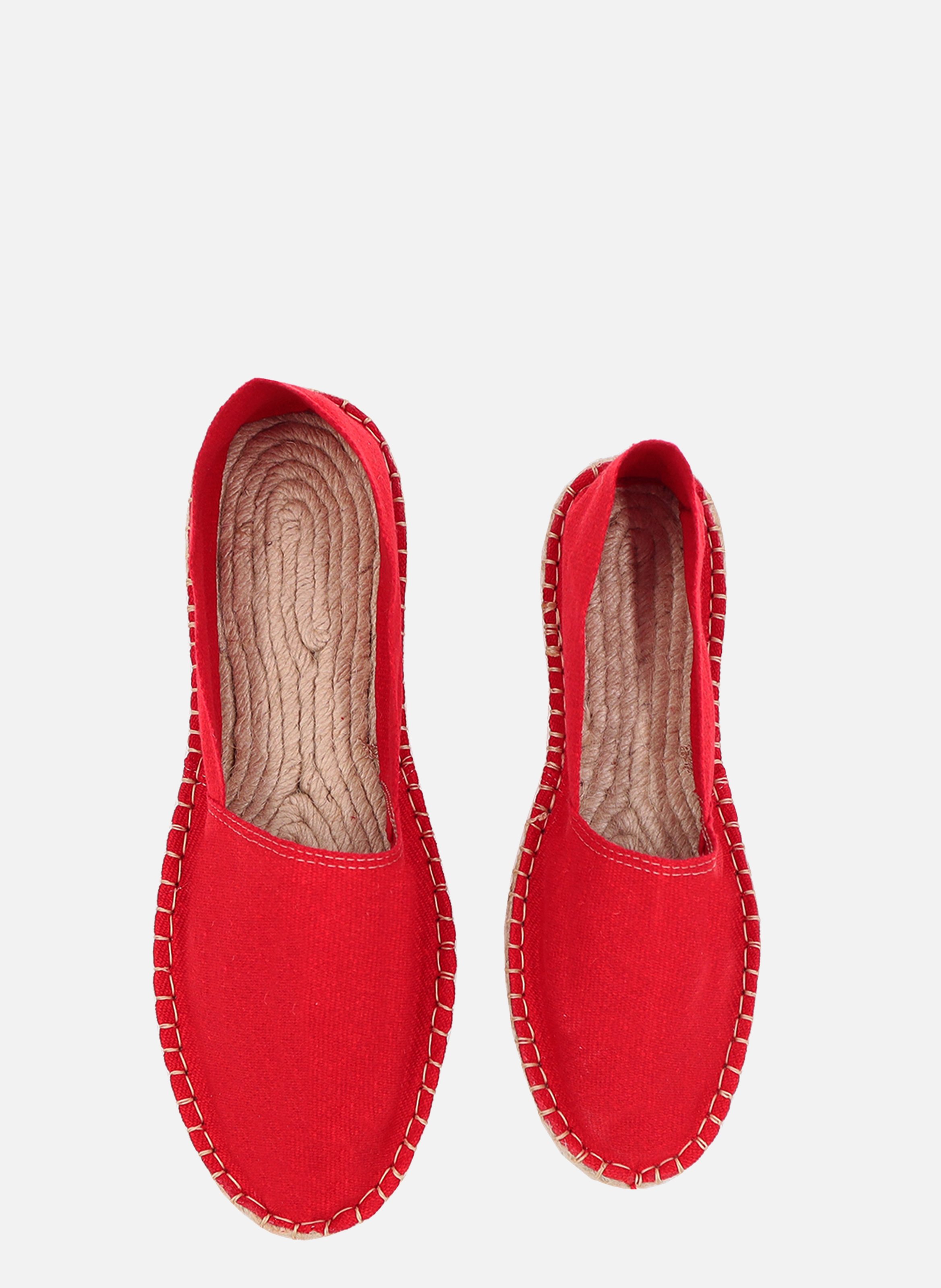 Cotton canvas espadrilles JULES & JENN Red