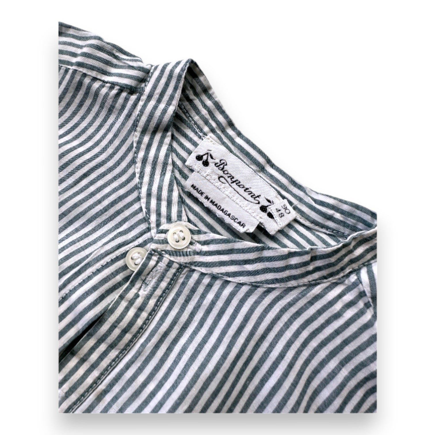 Green baby blouse - 24 months BONPOINT - Seconde Main Green