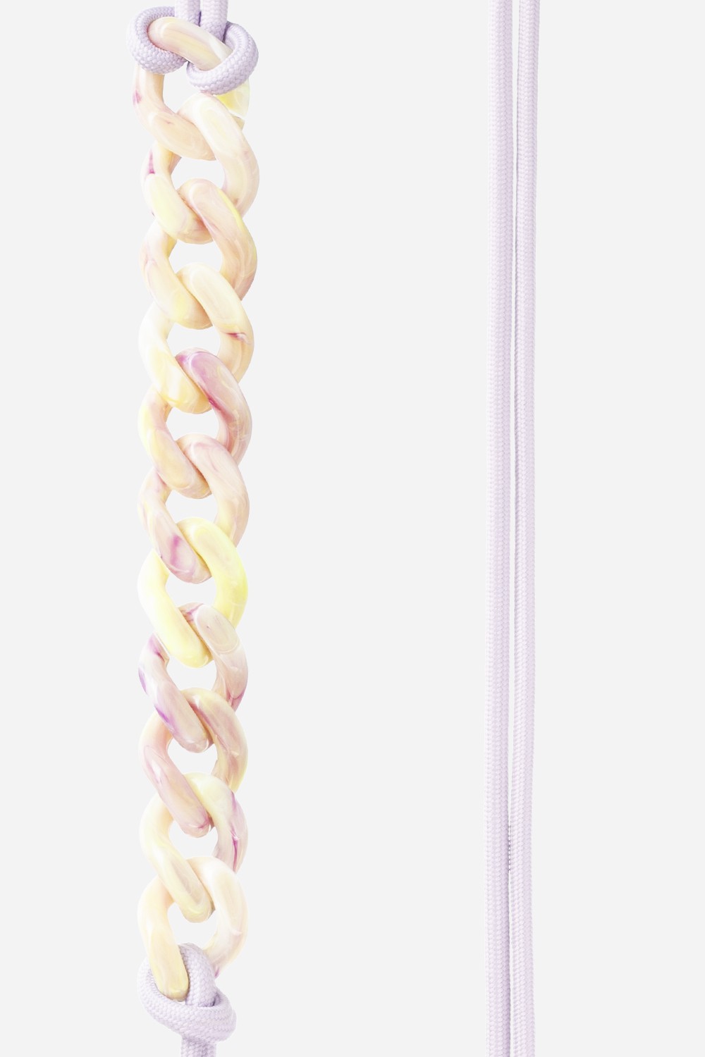 Cordon de téléphone en coton LA COQUE FRANCAISE Violet