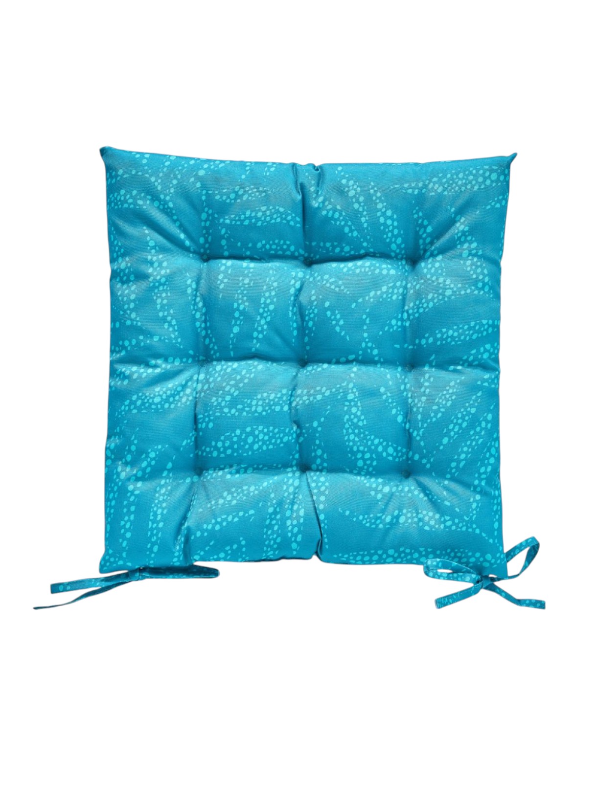 Printed Water-Repellent Chair Pad TODAY LINGE DE MAISON Blue