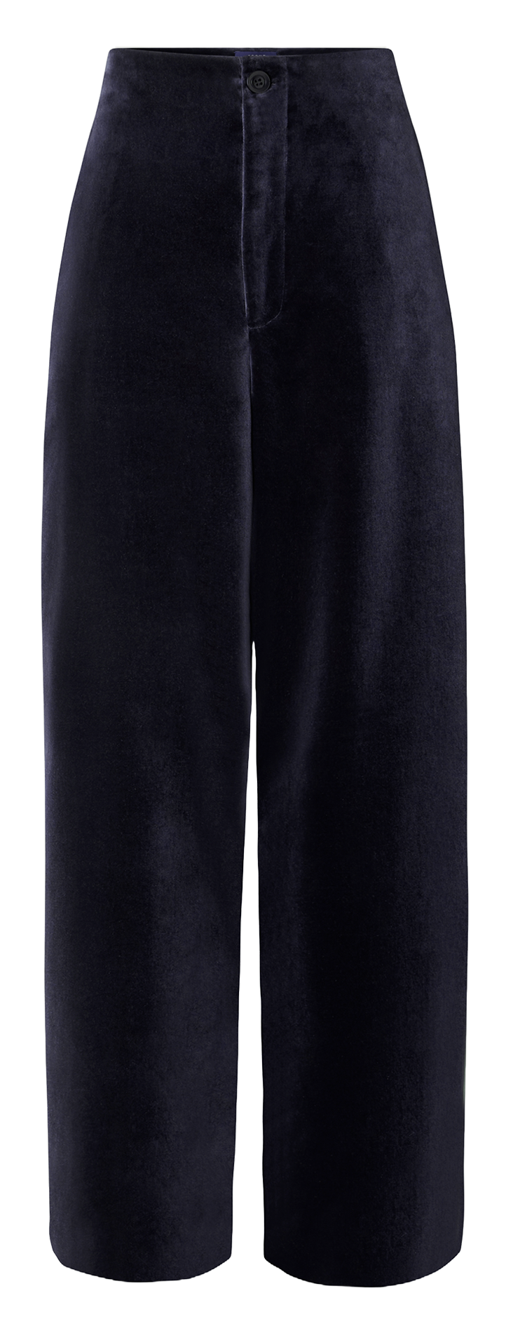 Wide-leg cotton velvet pants SOEUR Grey