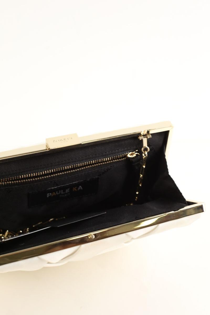 White clutch PAULE KA - Seconde main White