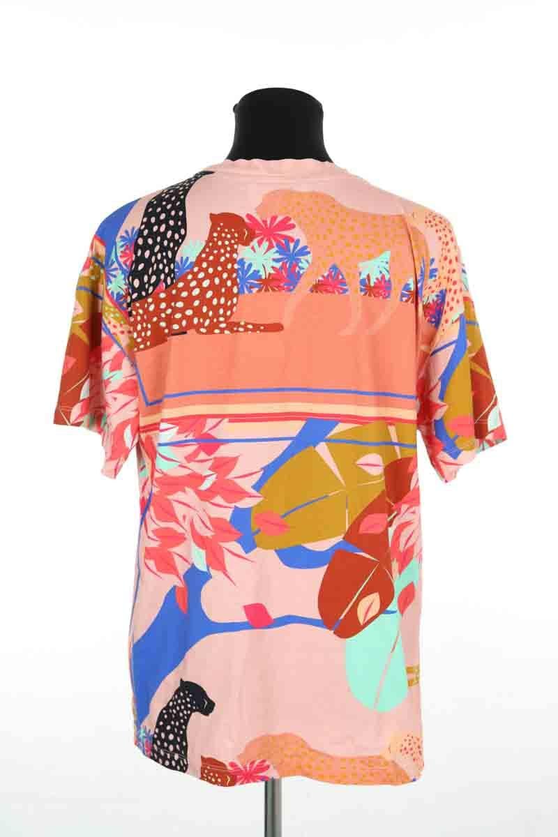 Cotton T-shirt HEIMSTONE - Seconde Main Pink