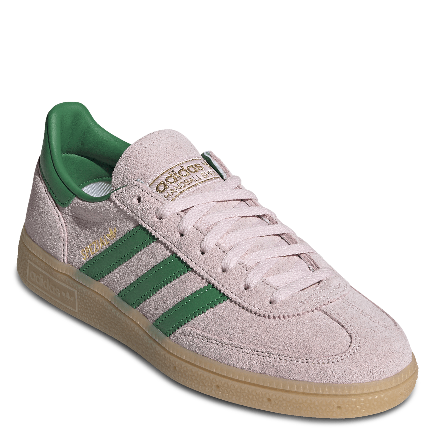 Baskets basses en cuir ADIDAS Rose