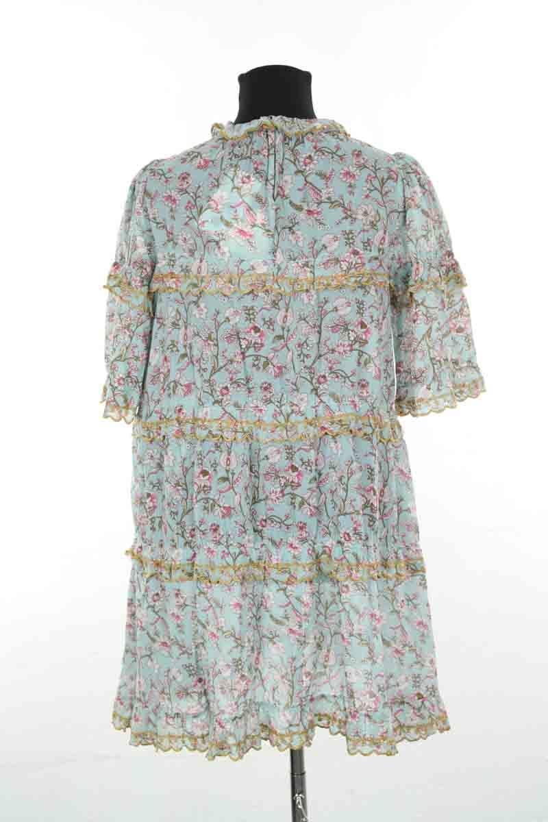 Cotton dress ISABEL MARANT ÉTOILE - SECONDE MAIN Blue