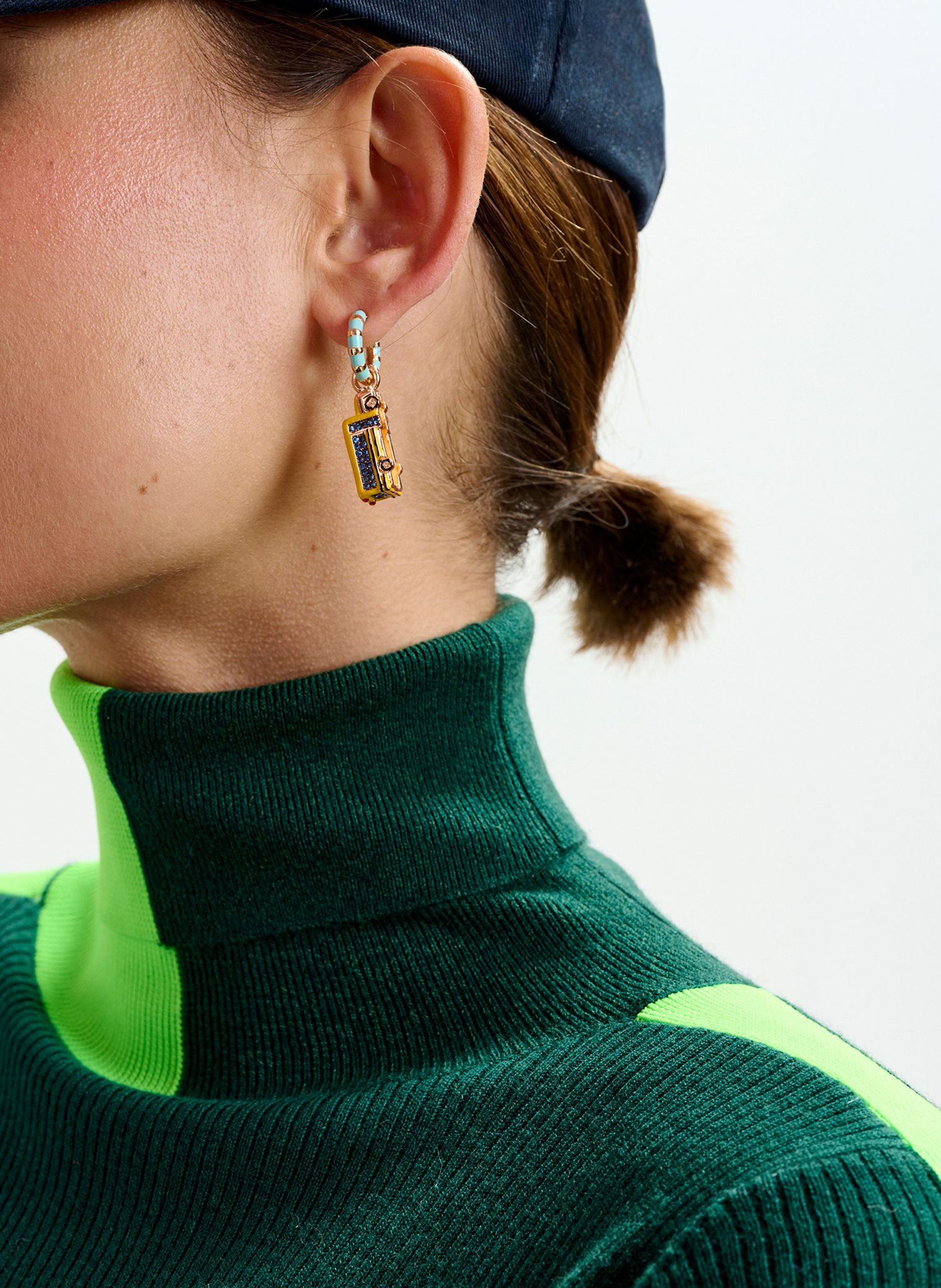 Boucles d'oreilles ESSENTIEL ANTWERP Bleu