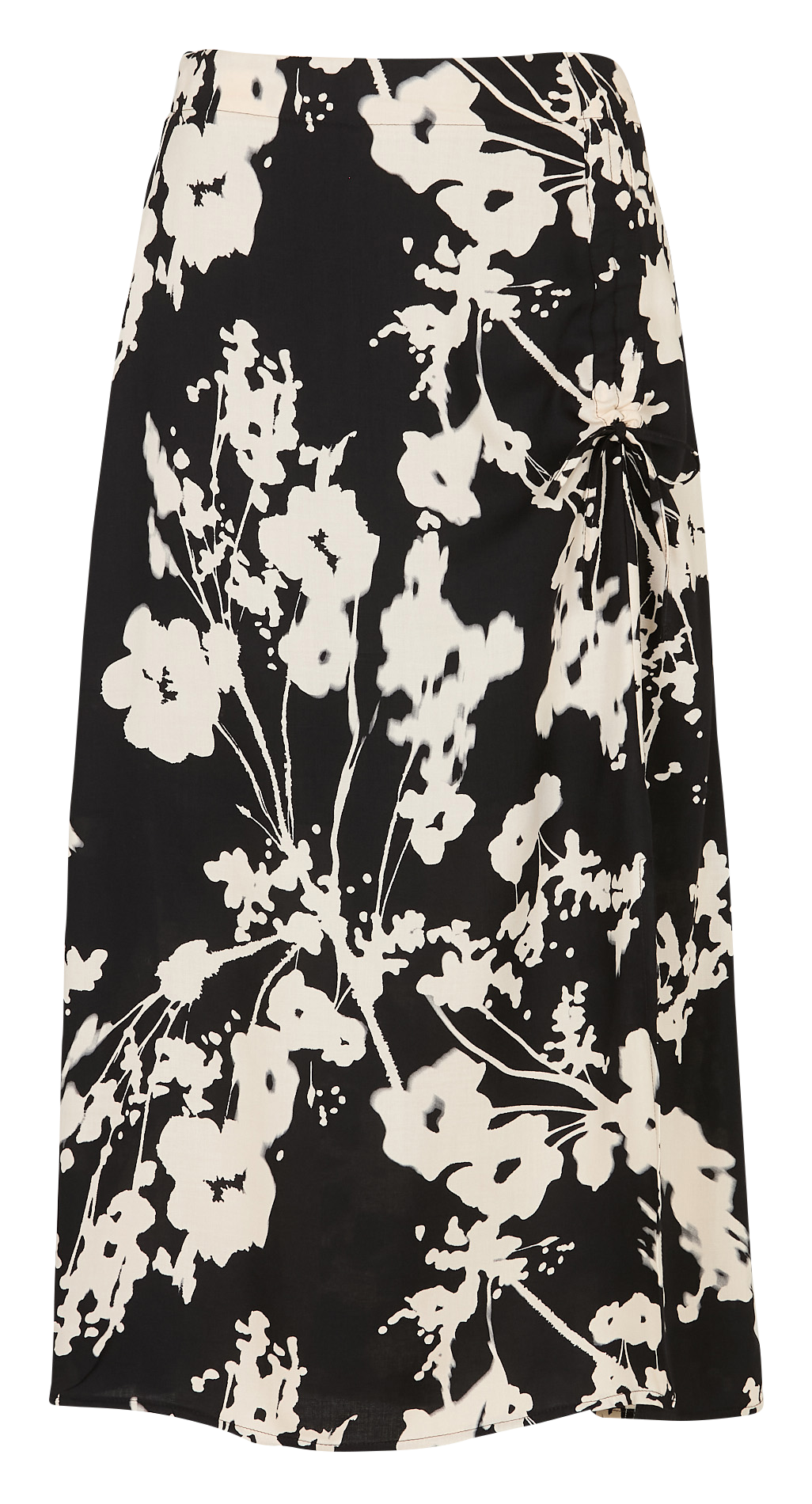 Long printed skirt LA FEE MARABOUTEE Black