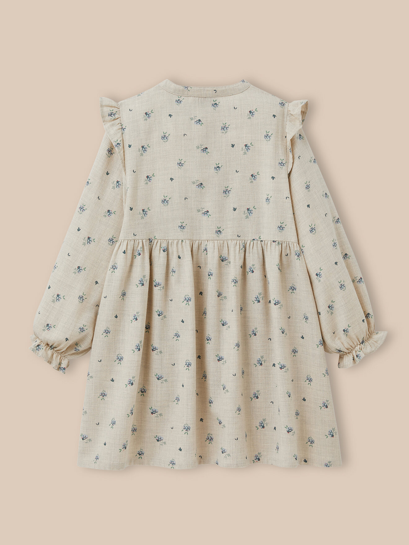 Margotine printed dress CYRILLUS Beige