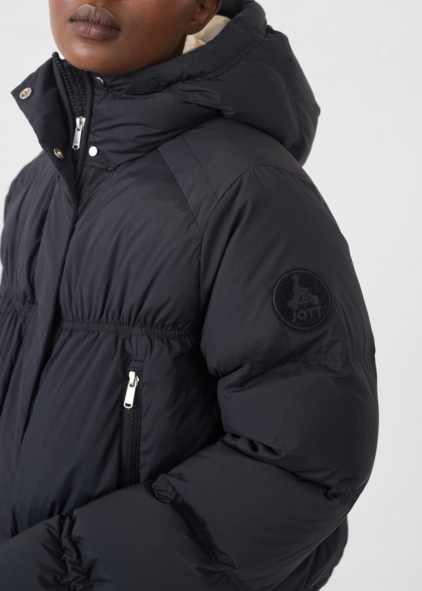 Puffer jacket for extreme cold weather - Nami JOTT Black