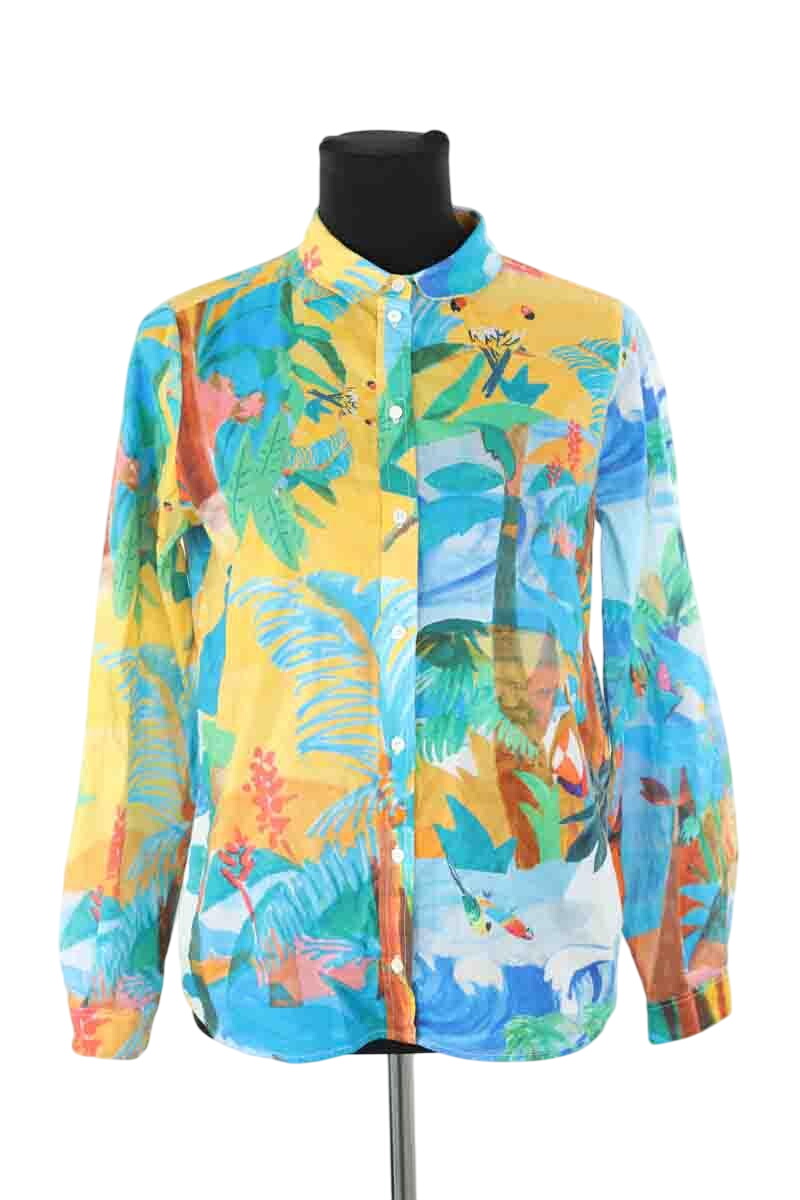 Cotton shirt SEZANE - Seconde main Multicolored