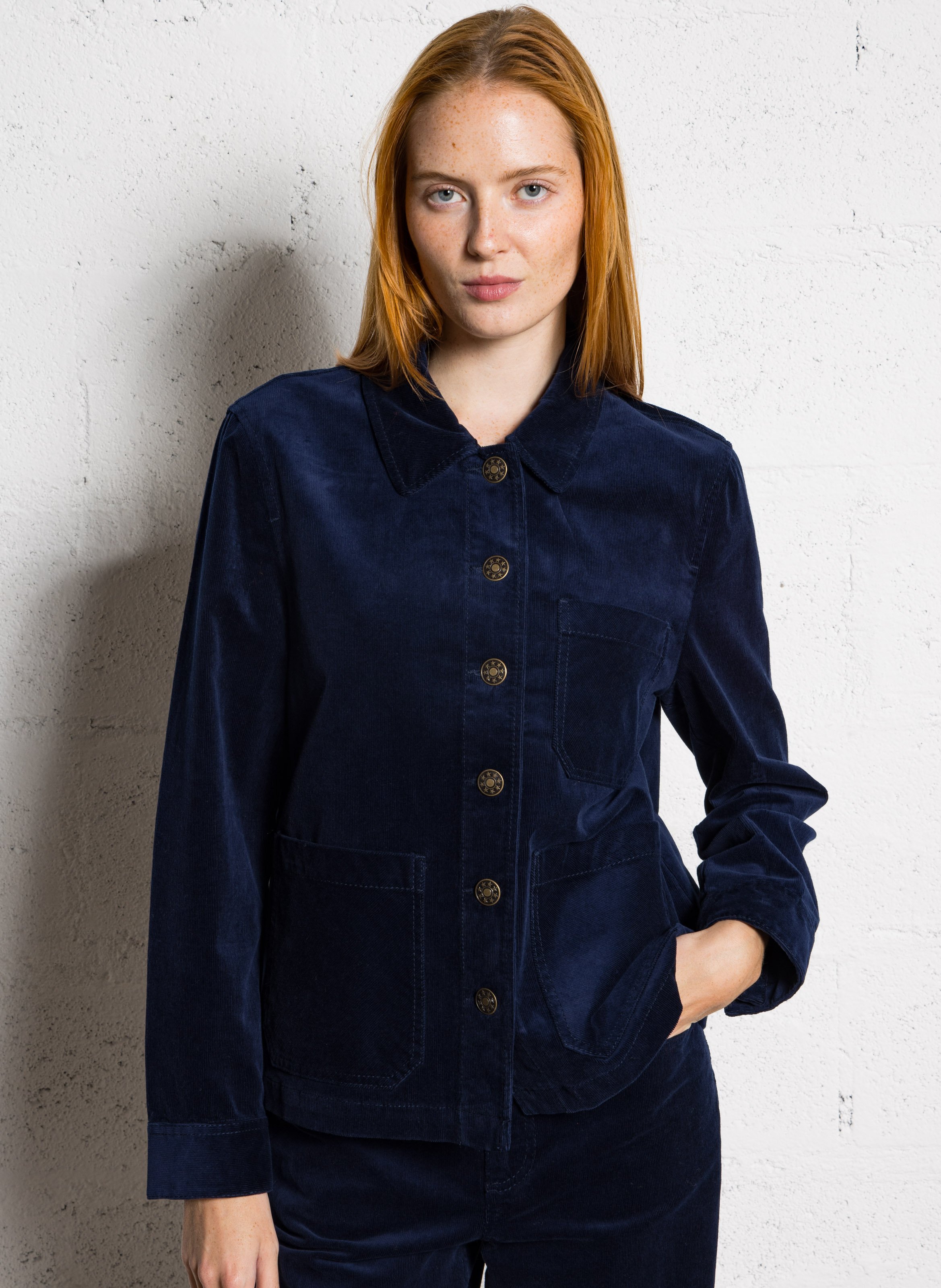 Corduroy shirt jacket BENSIMON