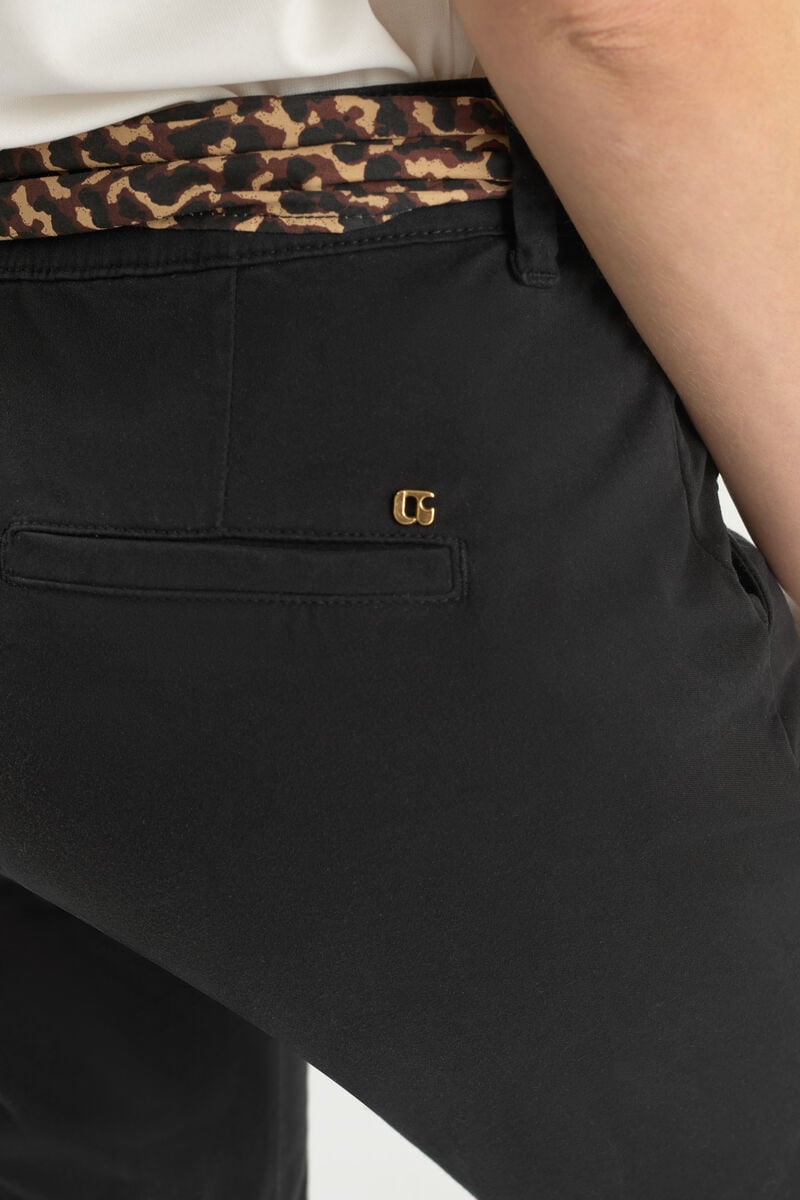 Straight pants Black