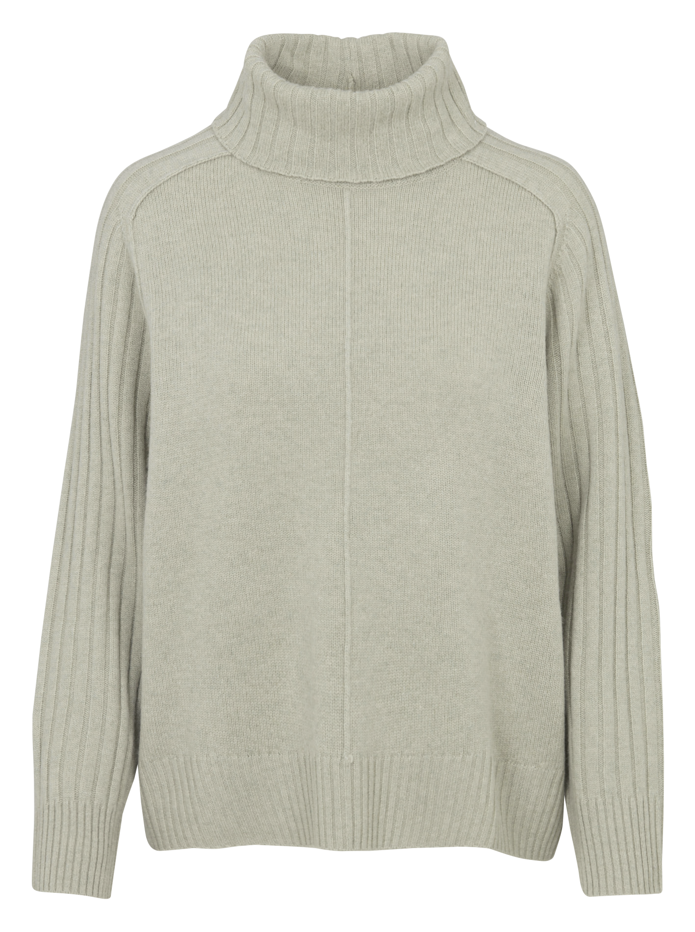 Pull col roulé en laine mélangée MAISON 123 Vert