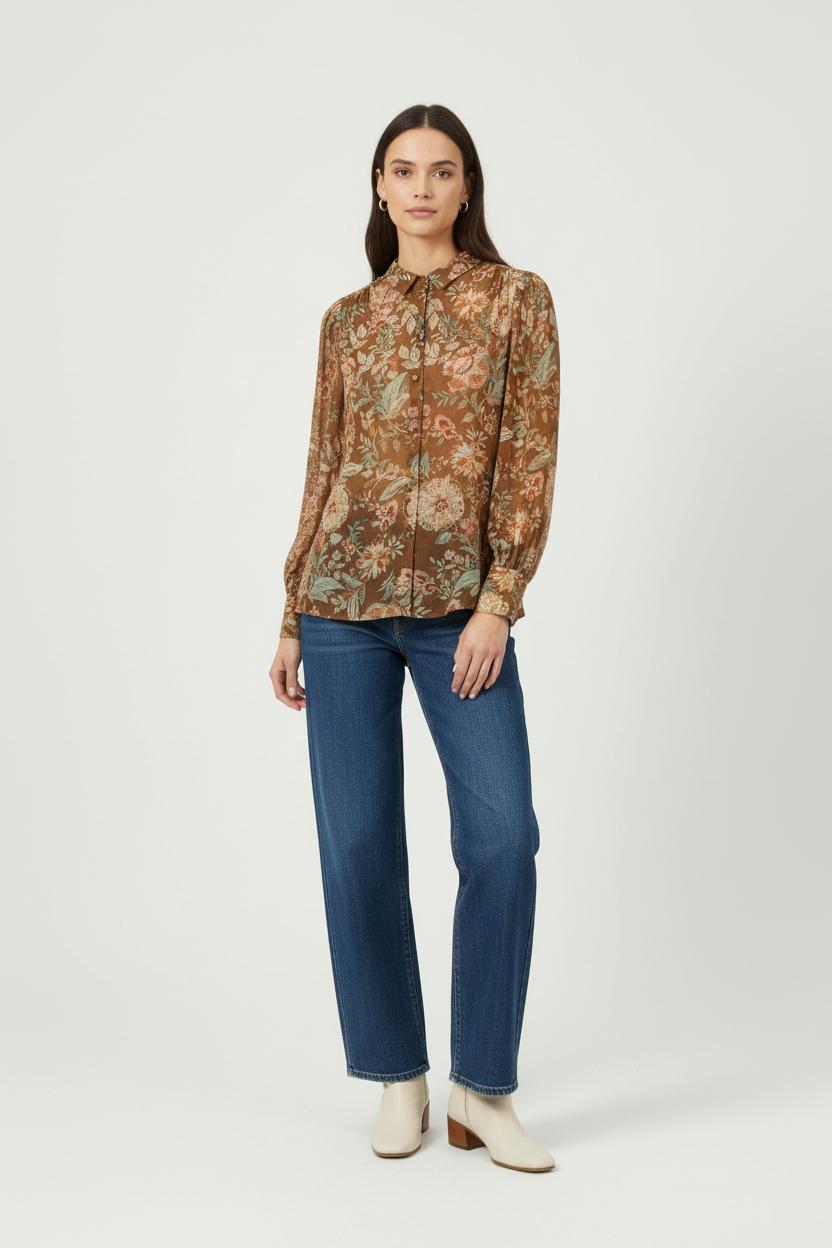 Chemise SEZANE - Seconde main Marron