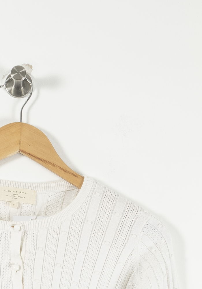 Cardigan SEZANE - Seconde main White