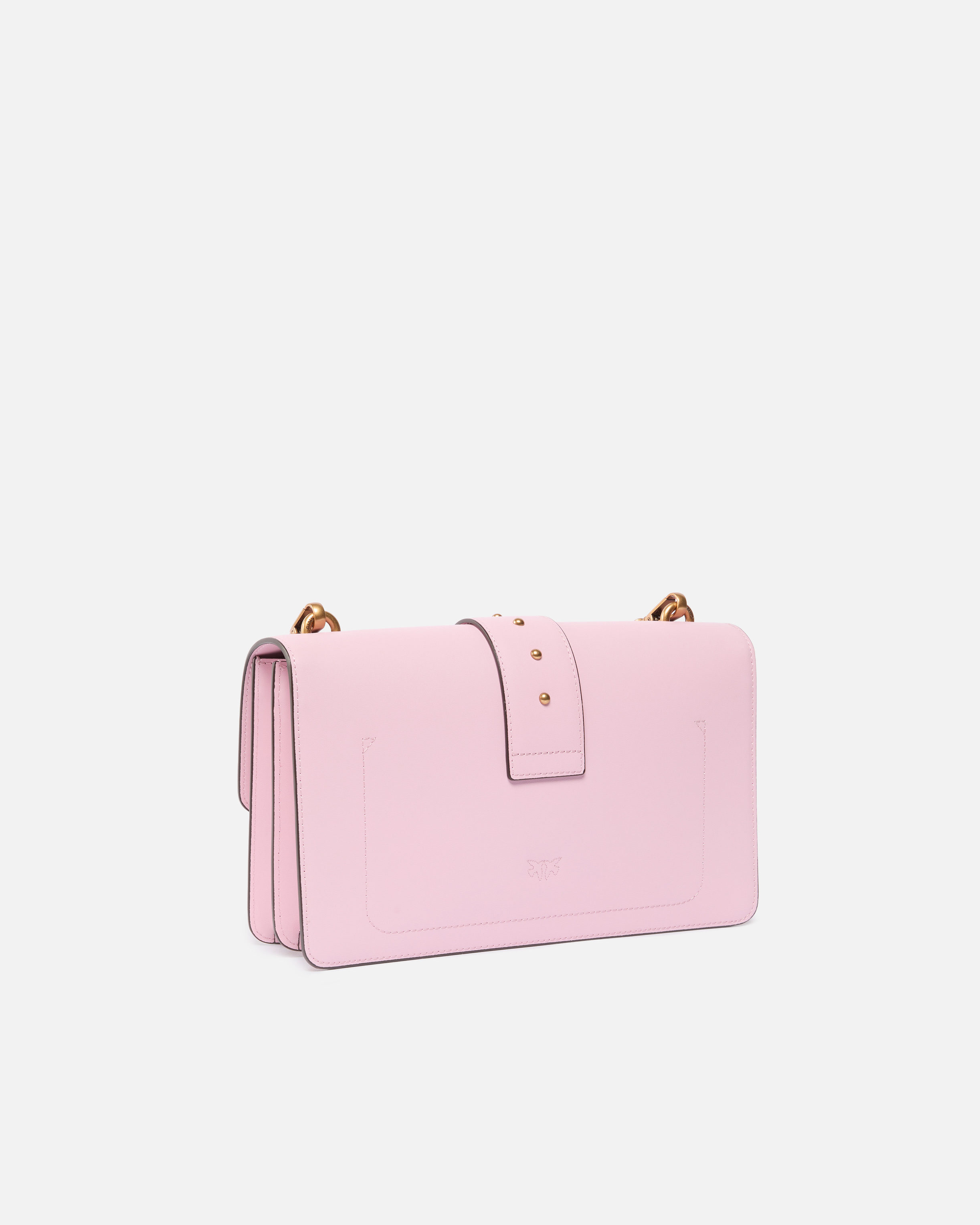 Medium Love Bag One leather handbag Pink