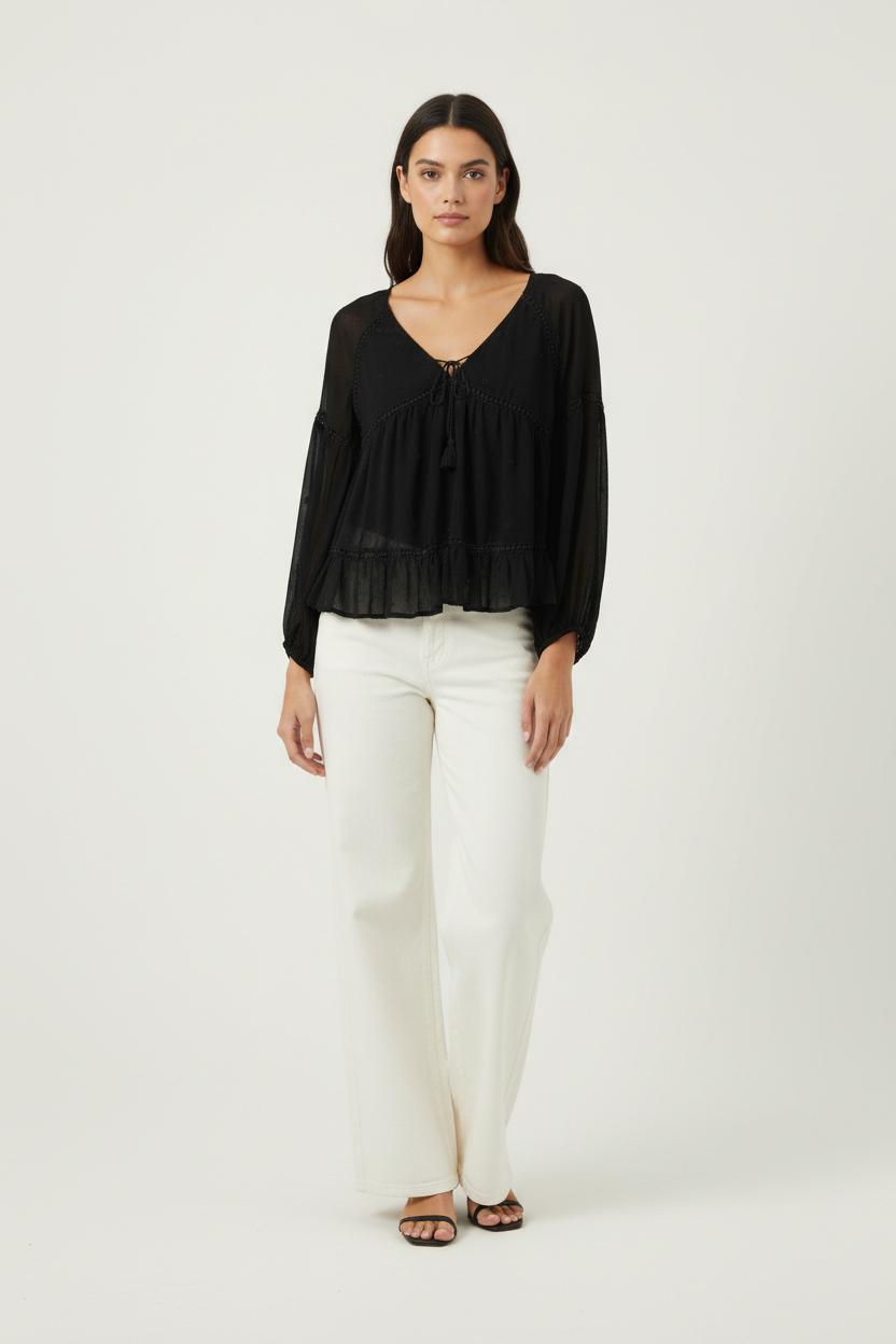 Blouse SEZANE - Seconde main Noir