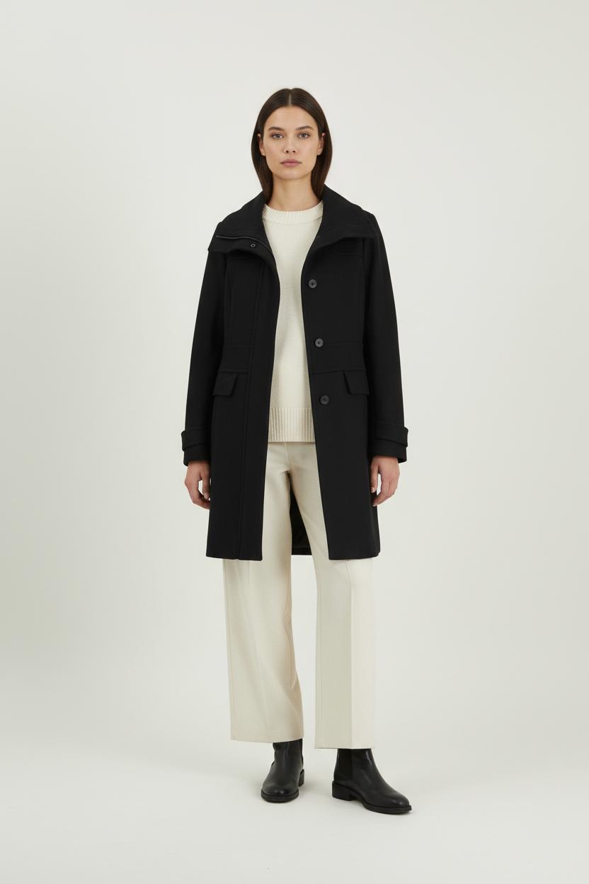 Long coat COMPTOIR DES COTONNIERS - Seconde main Blue