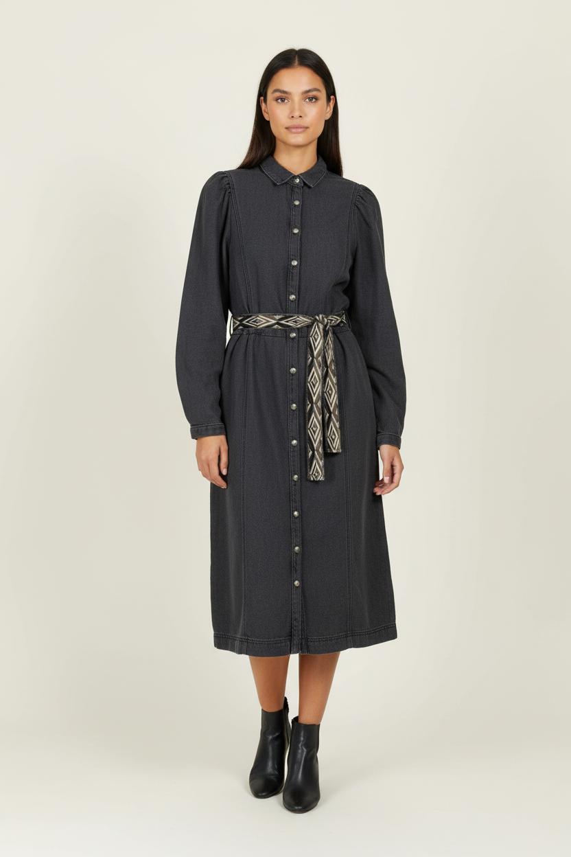 Robe courte & midi LOUIZON - Seconde main Gris