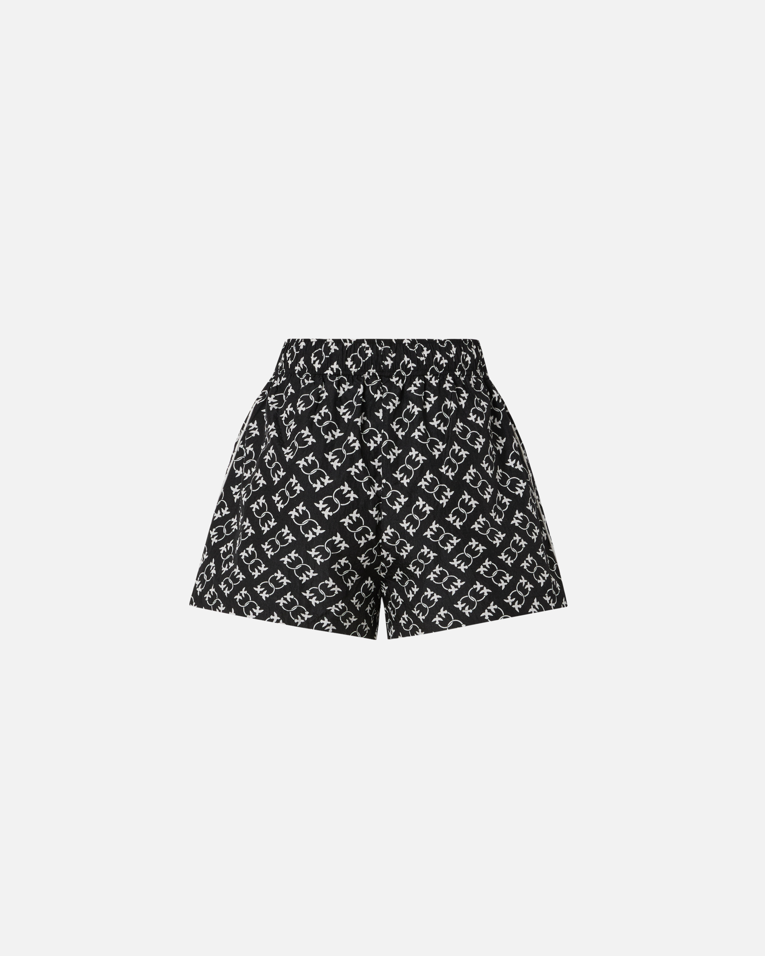 Short avec logo love birds all-over PINKO Multicolore
