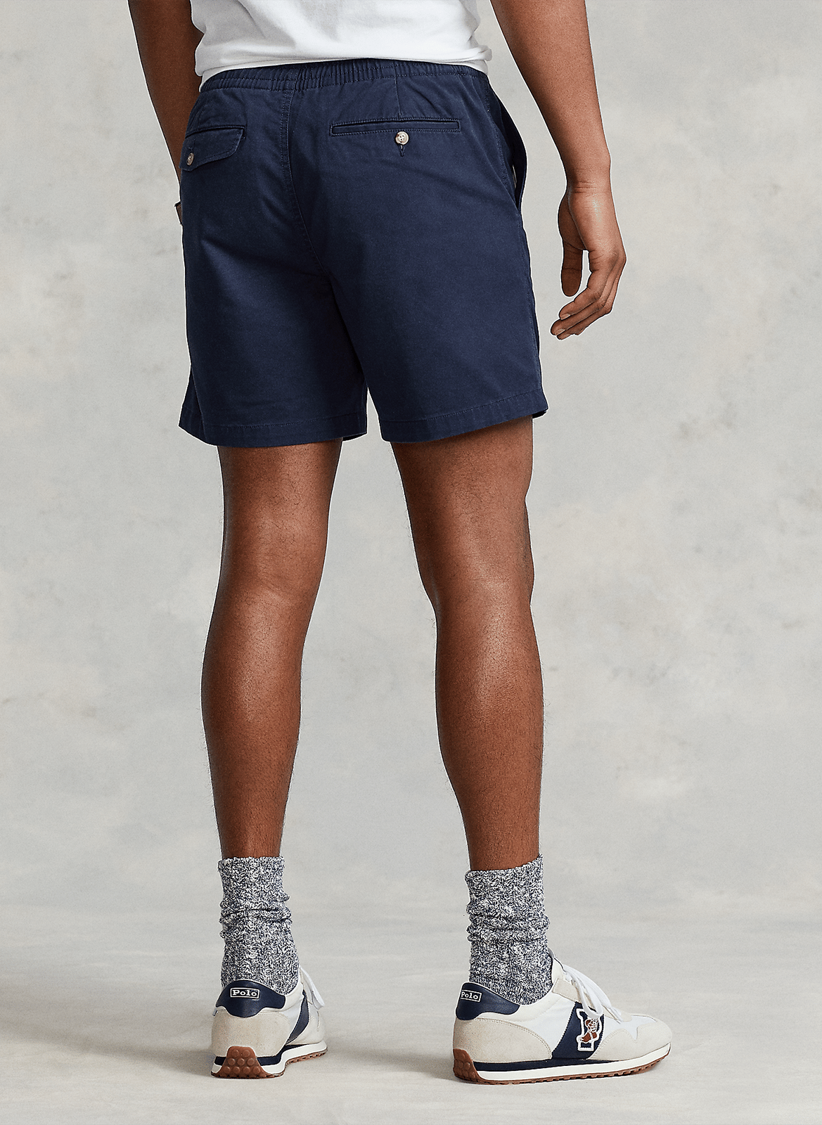 Shorts aus Baumwoll-Mix POLO RALPH LAUREN Blau