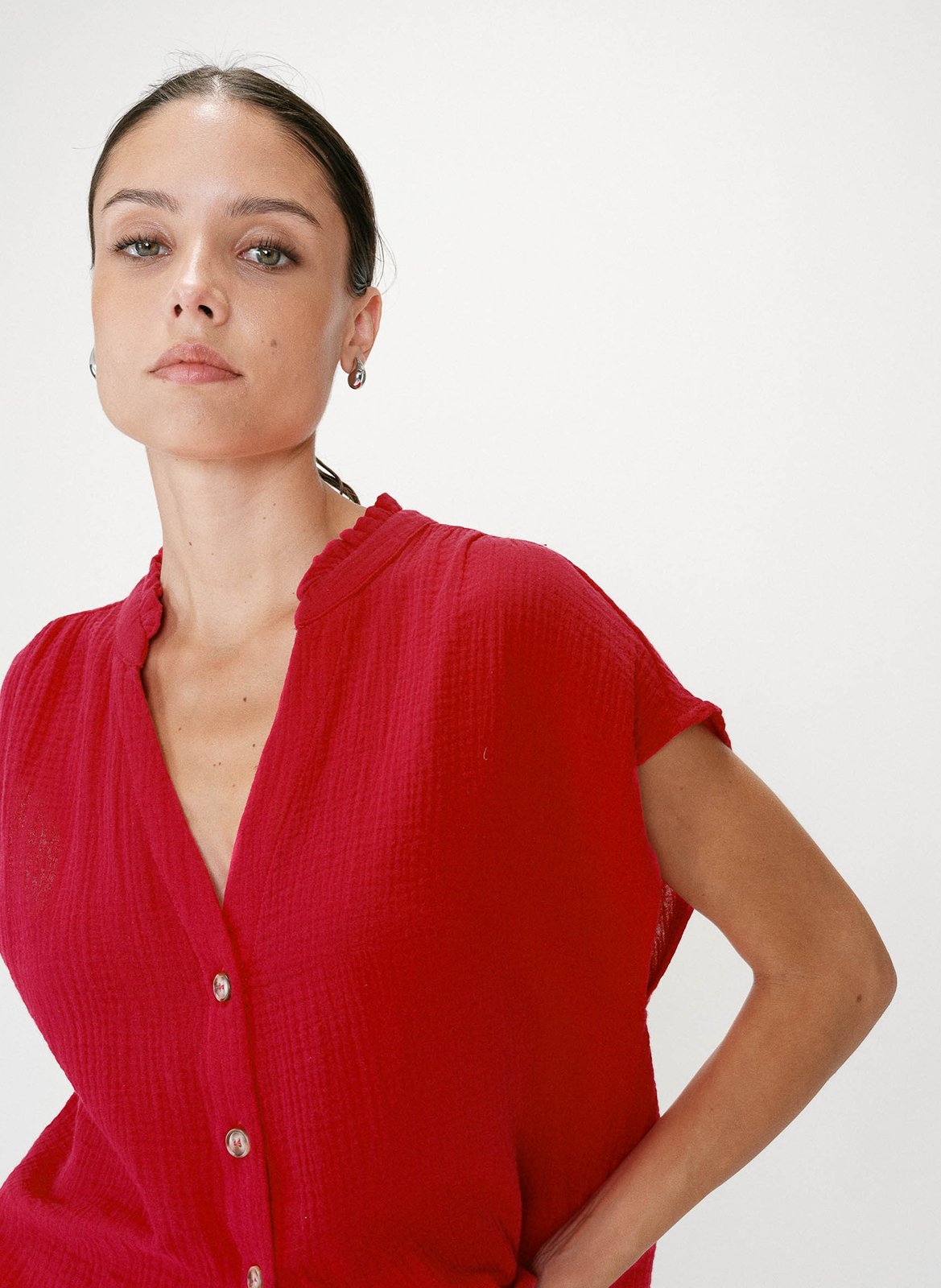 Cotton tunic top GRACE ET MILA