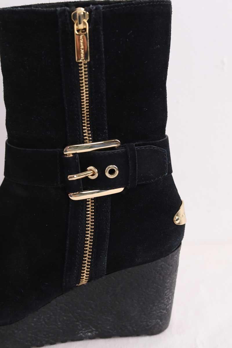 Boots à boucles MICHAEL KORS - Seconde main Noir
