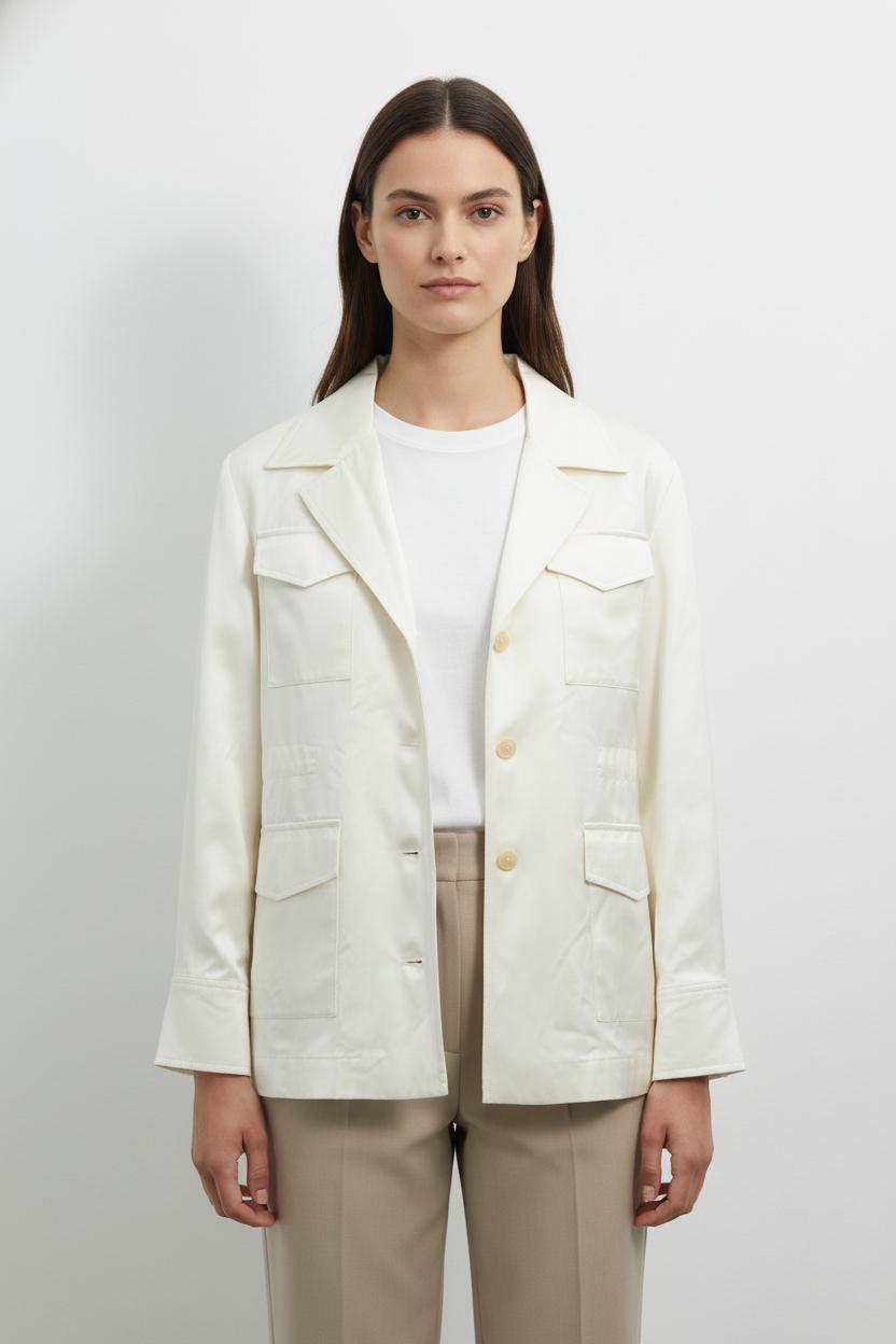 JACKET INES DE LA FRESSANGE - Seconde main White
