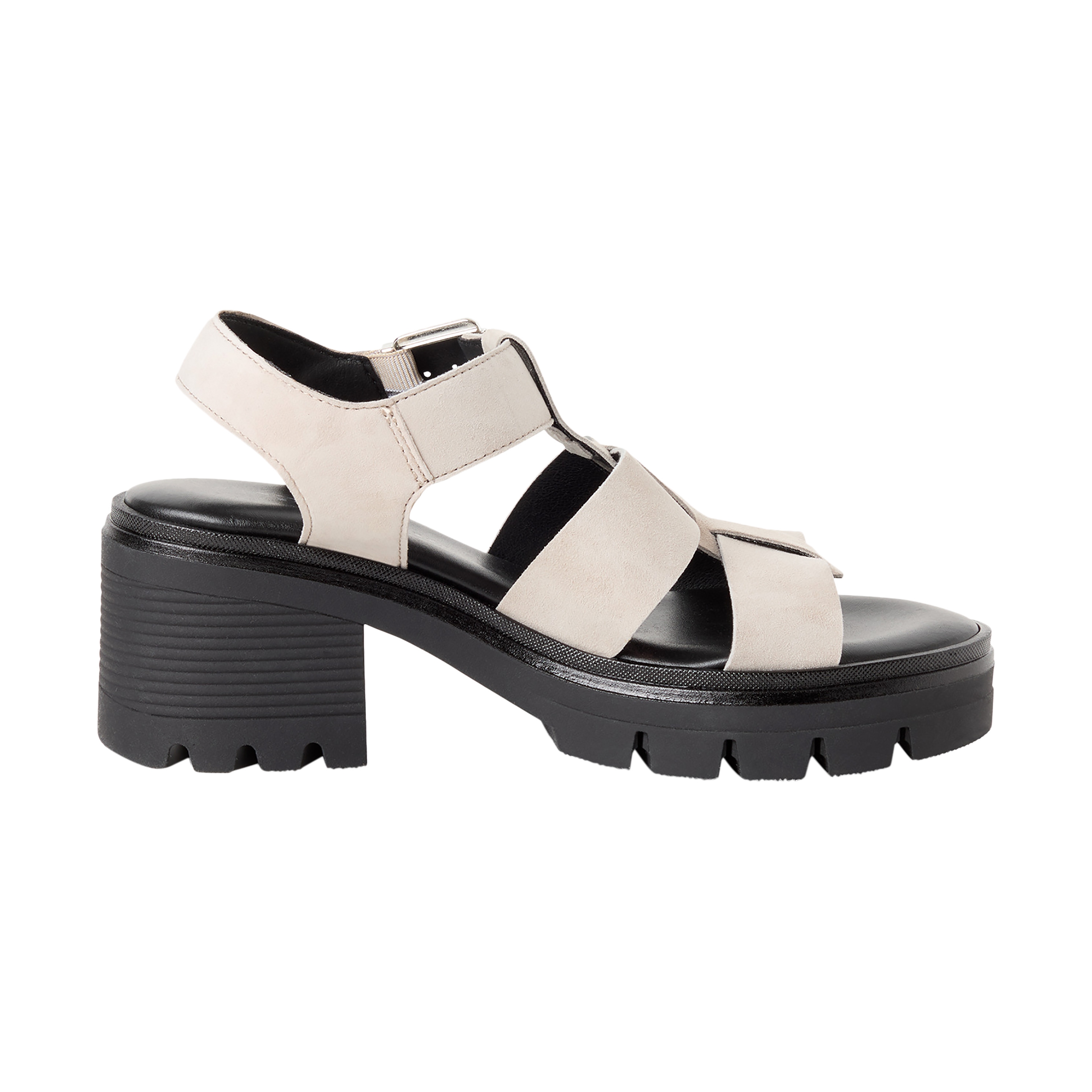 Leather heeled sandals TAMARIS