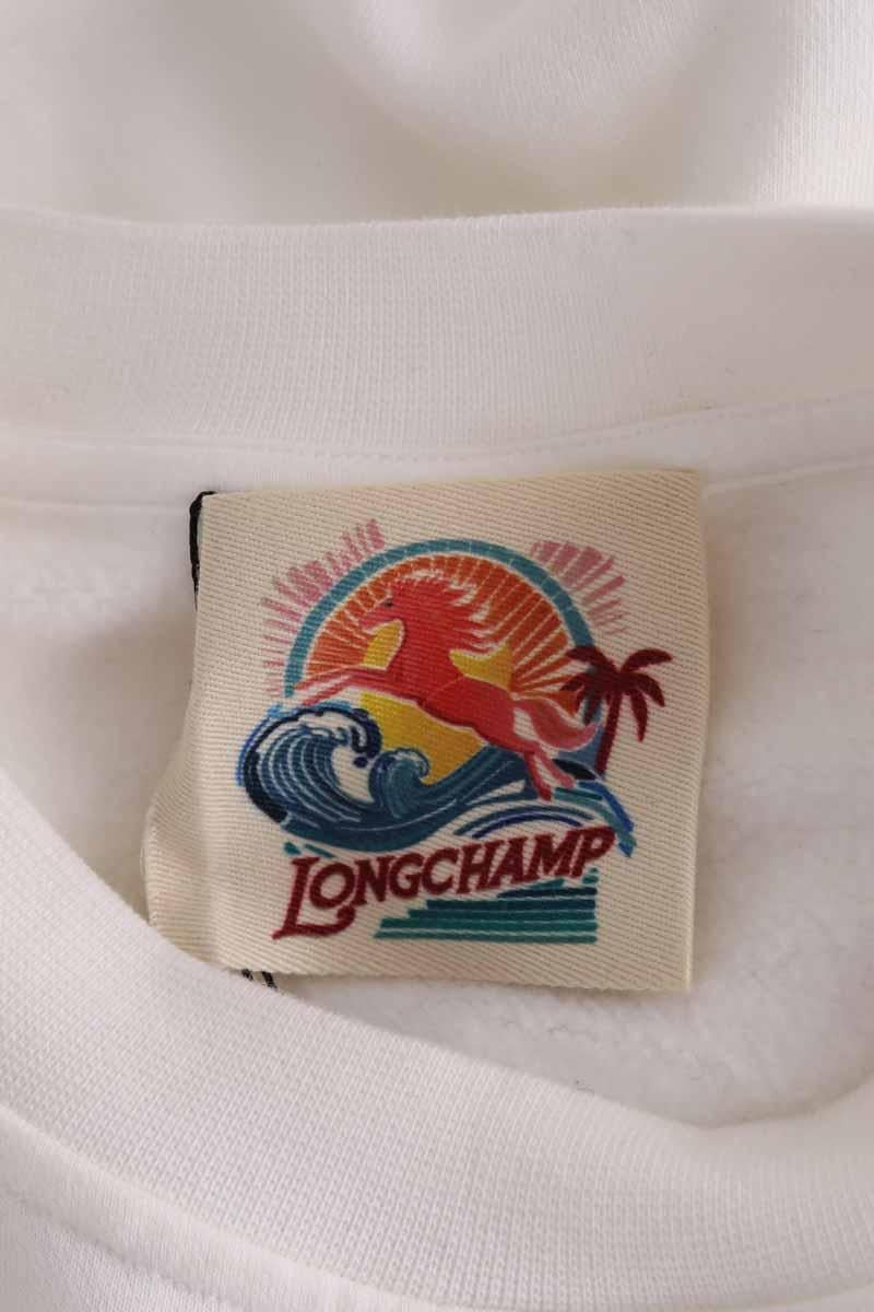 Sweatshirt LONGCHAMP - Seconde Main White