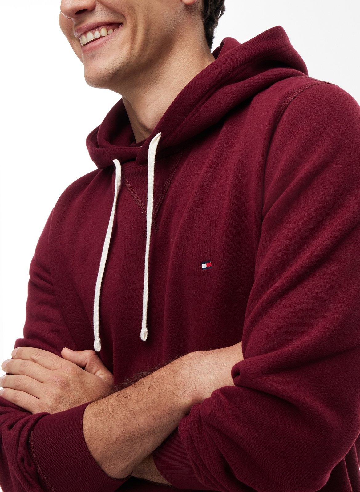 Hoodie met kangoeroezak en lange mouwen | Violet TOMMY HILFIGER Heren
