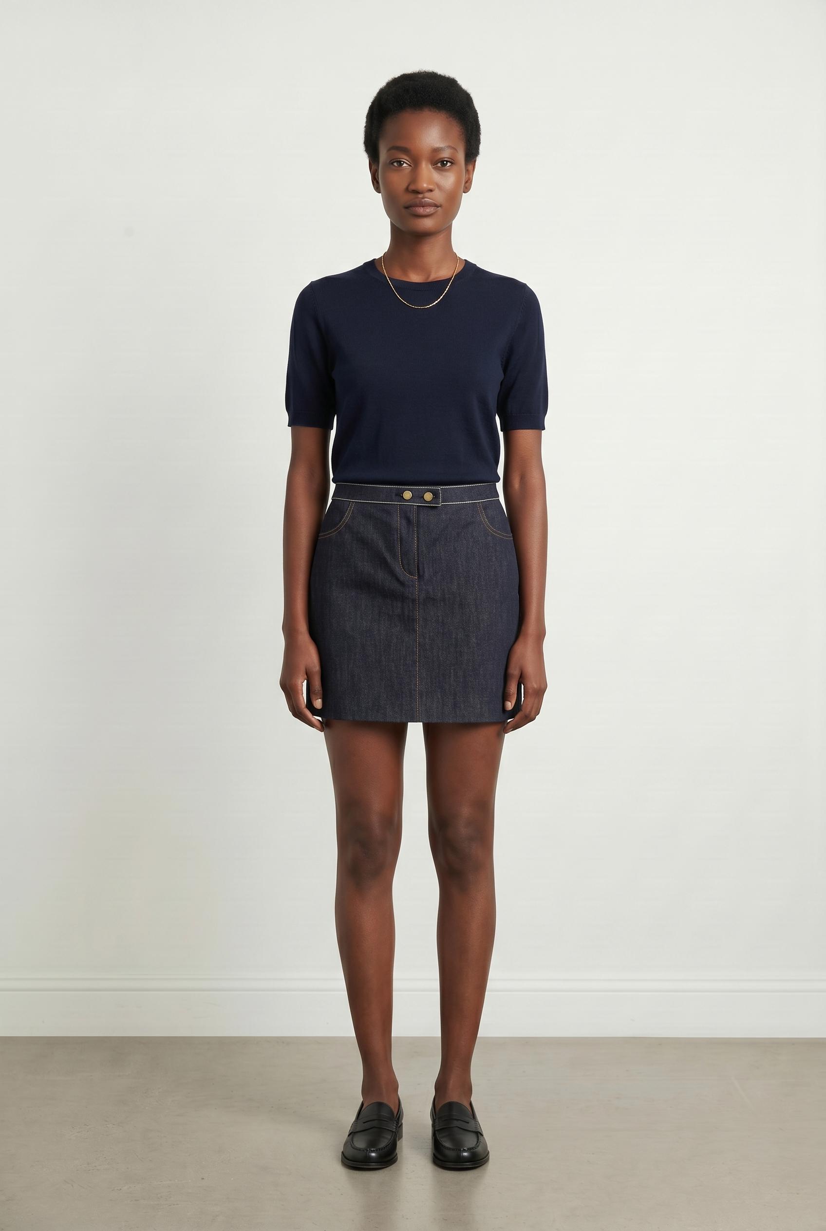 Short & midi skirt PAULE KA - Seconde main Blue