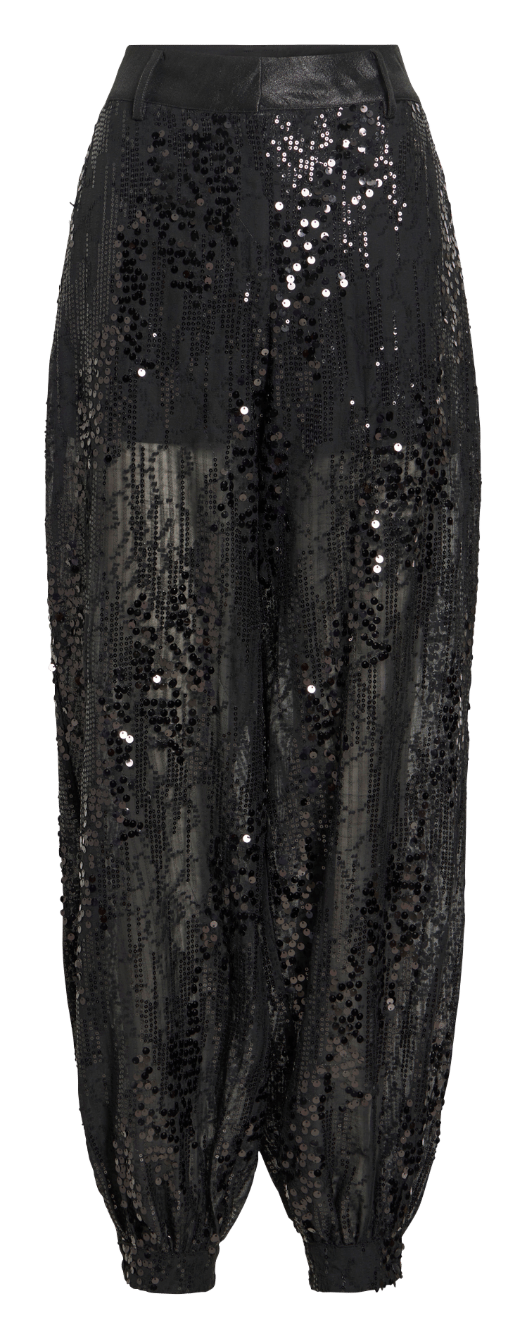 Embroidered balloon pants ROUGE EDIT Grey