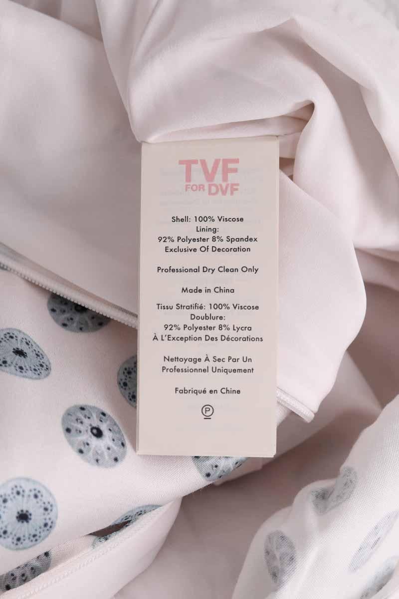 Robe DIANE VON FURSTENBERG - Seconde Main Blanc