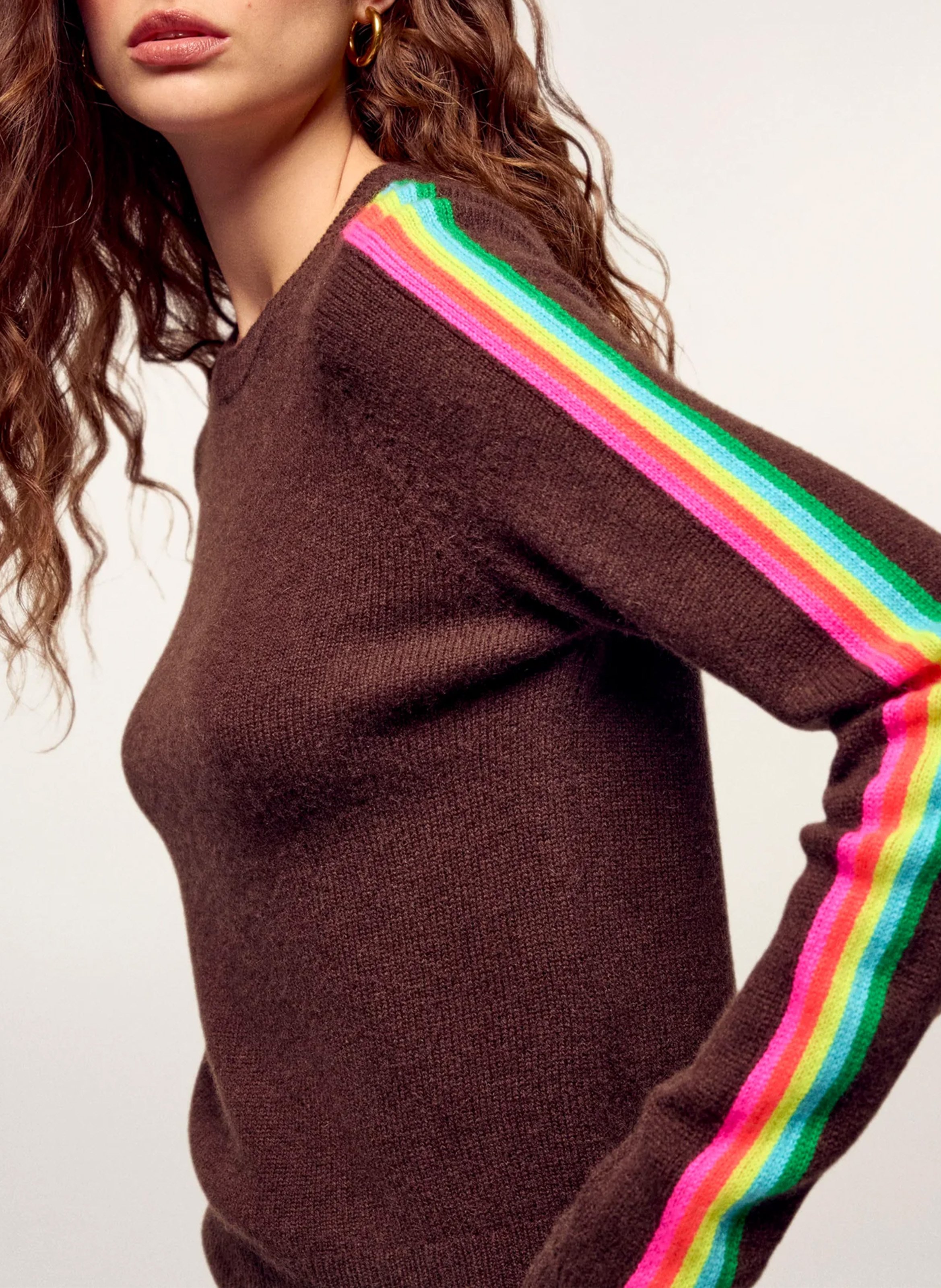 Pull droit en cachemire | Bruin FROM FUTURE Dames