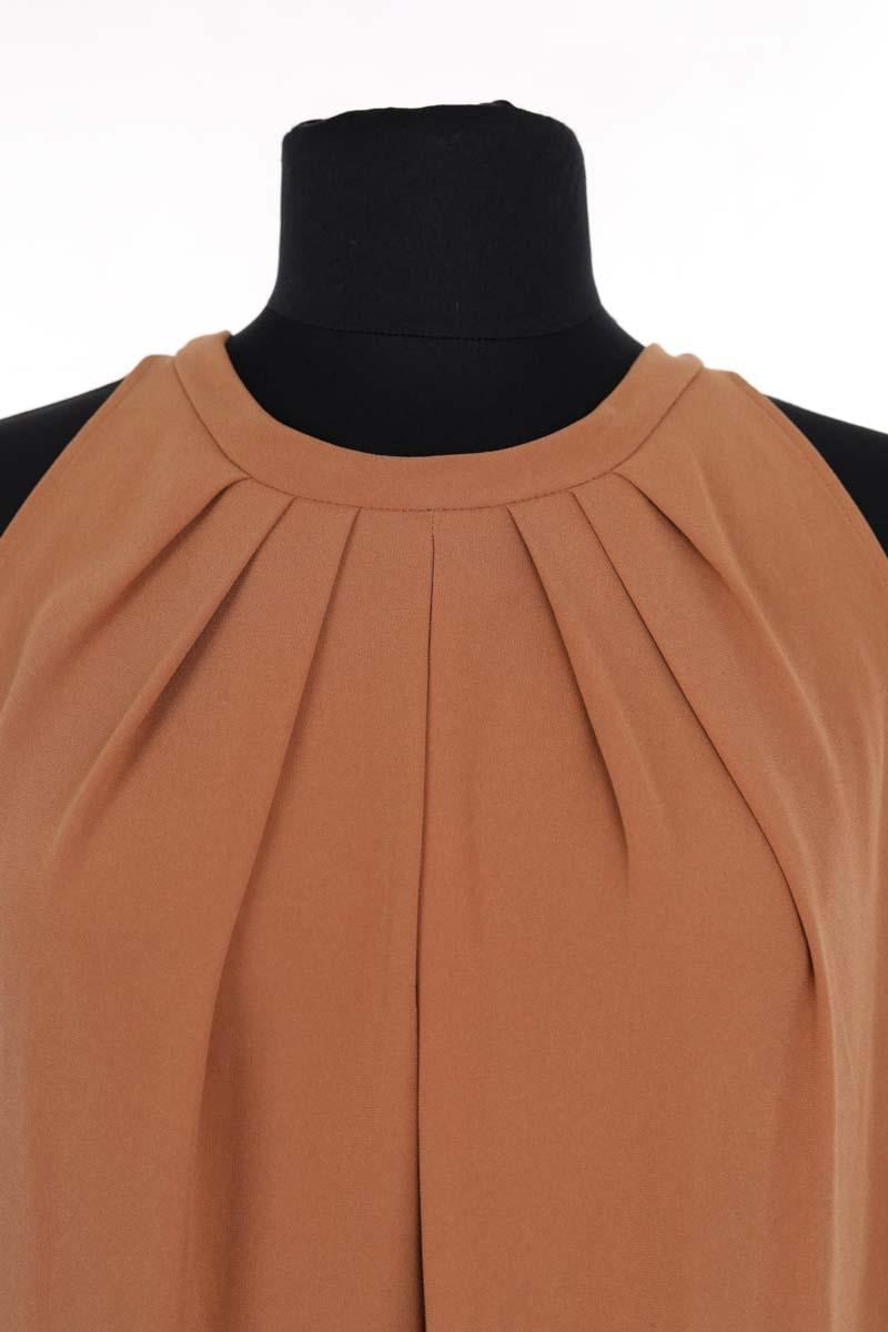 Robe TARA JARMON - Seconde Main Marron