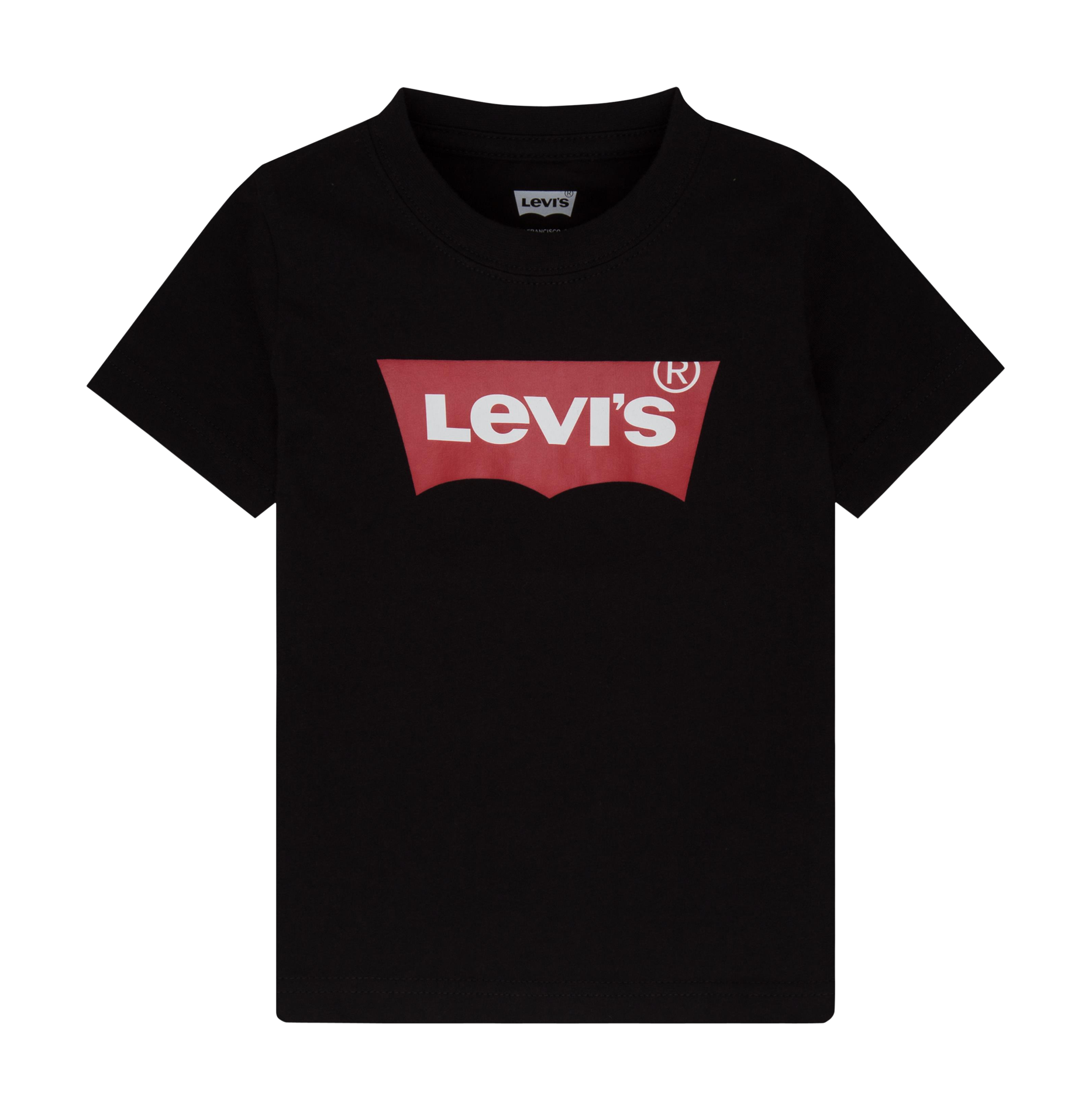 Tee-shirt col rond droit en coton LEVI'S KIDS