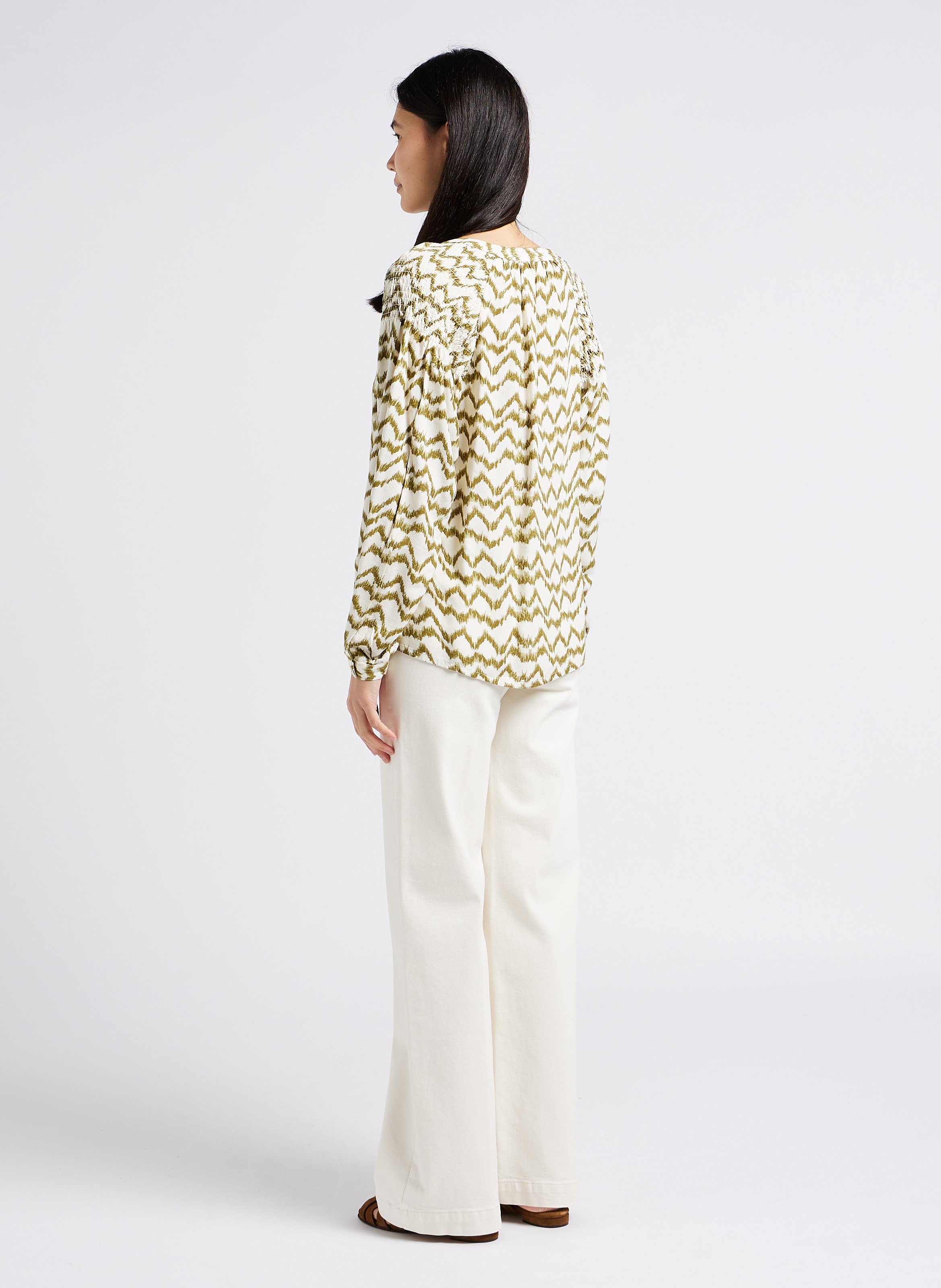 Platte, leren sandalen ANONYMOUS COPENHAGEN Bruin