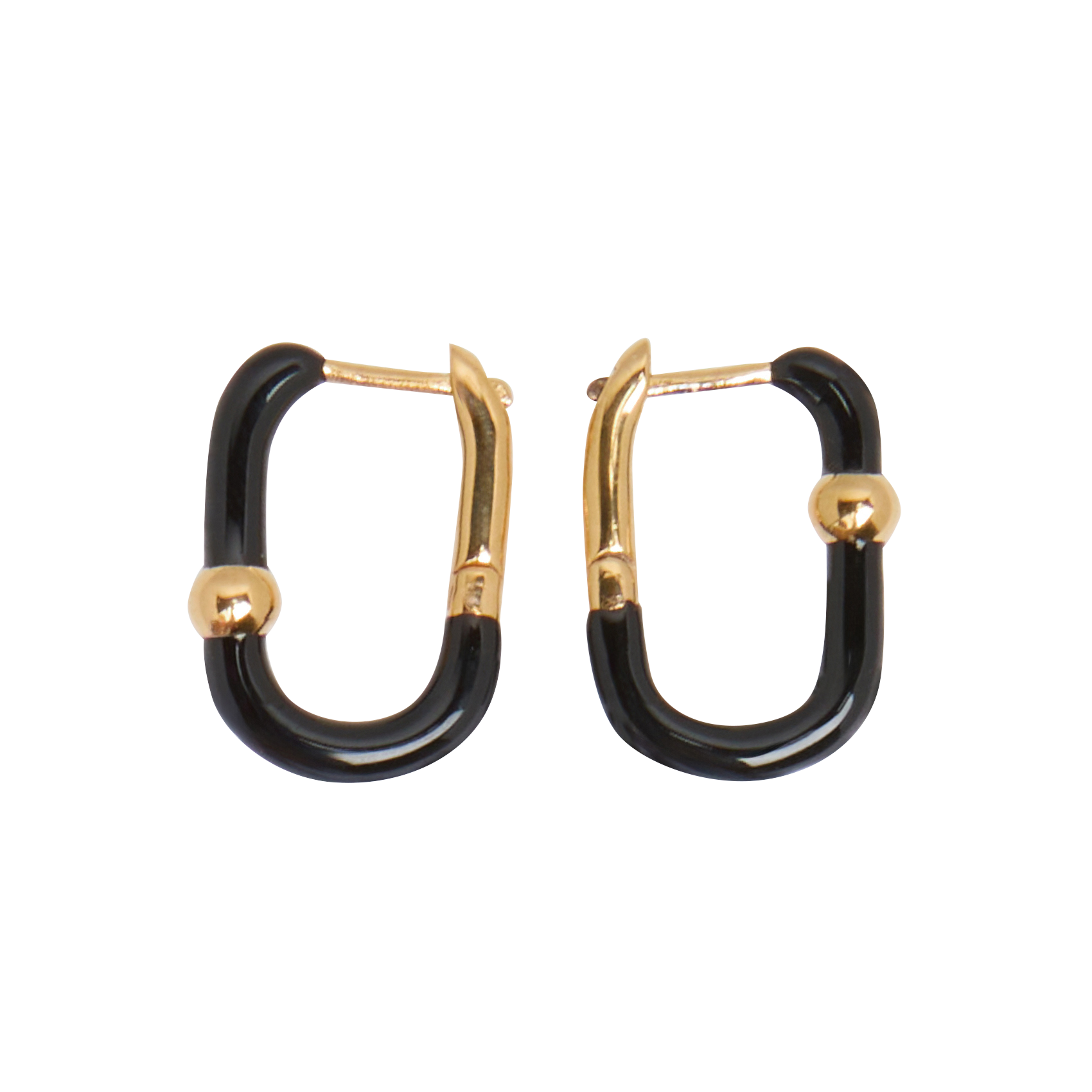 Pendientes cerrados FEEKA Negro