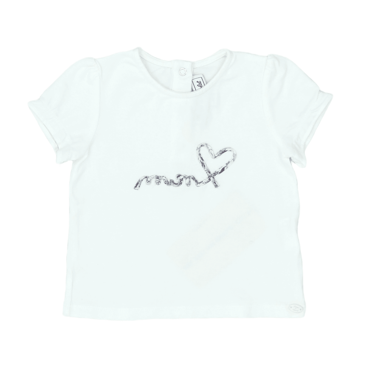 White baby T-shirt - 12 months TARTINE ET CHOCOLAT - seconde-main White