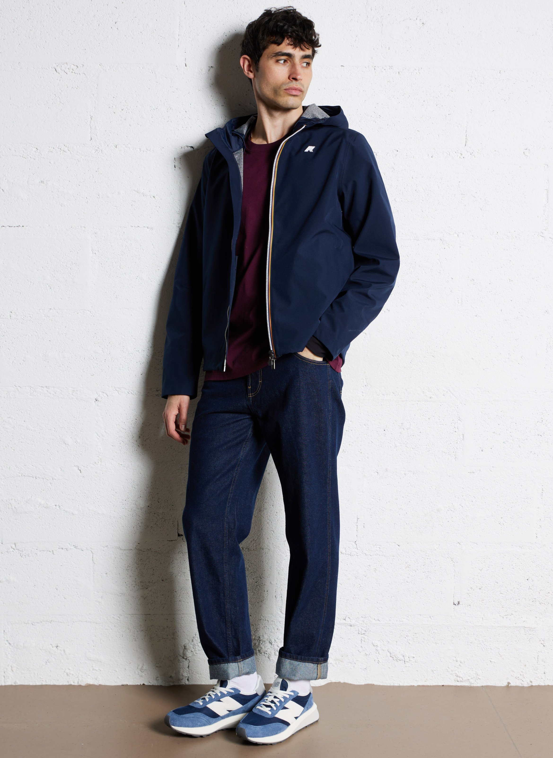 Tee-shirt droit col rond en coton DICKIES Marron