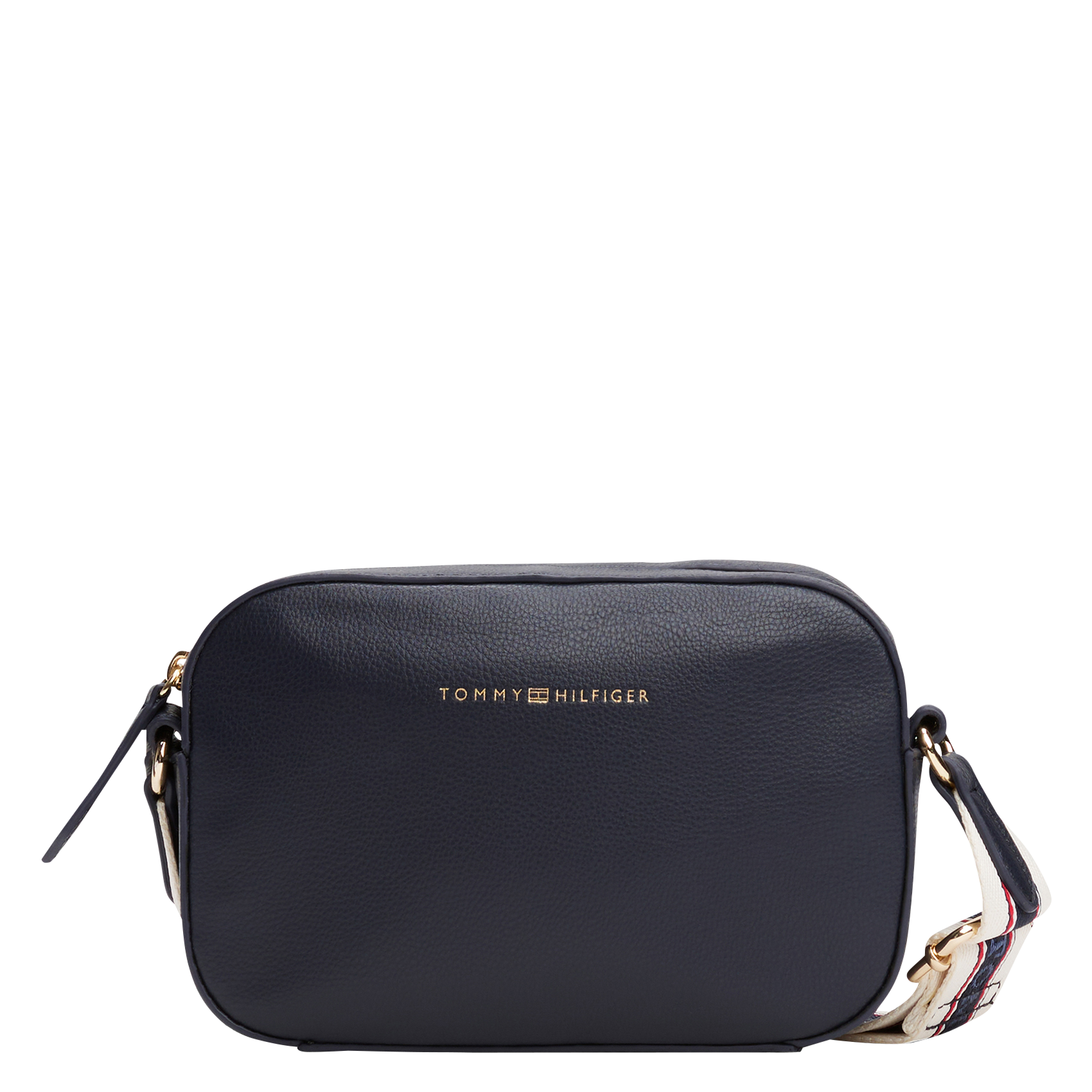 Sac bandoulière en toile à logo TOMMY HILFIGER Bleu