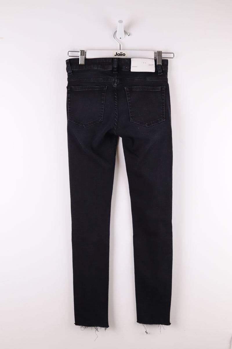Cotton skinny jeans IRO - Seconde Main Black