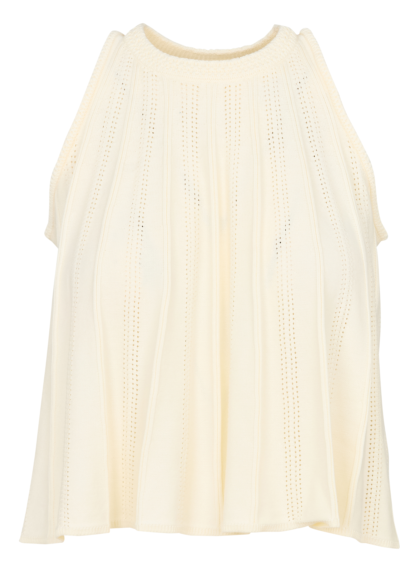 Oversized top in ajour knit BA&SH Beige