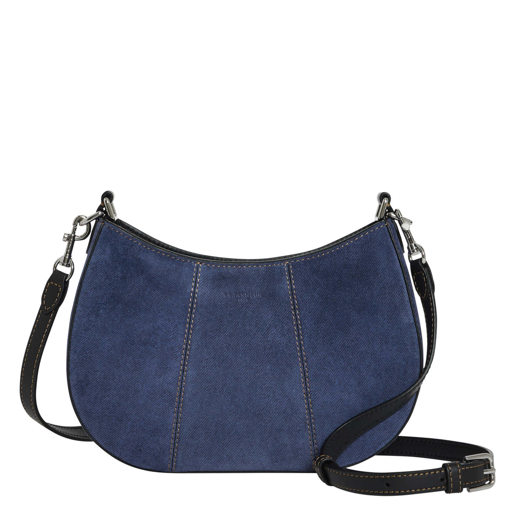 Sac à main en cuir LE TANNEUR Bleu