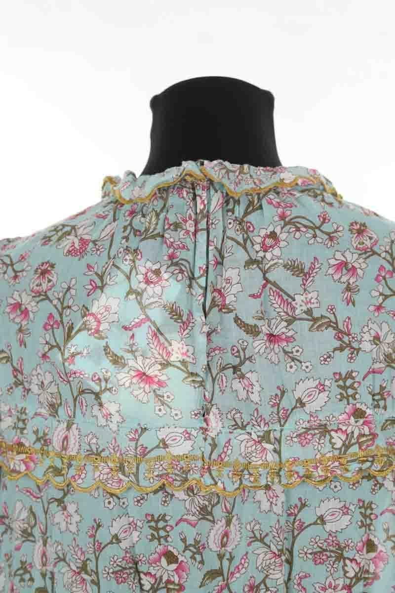 Cotton dress ISABEL MARANT ÉTOILE - SECONDE MAIN Blue