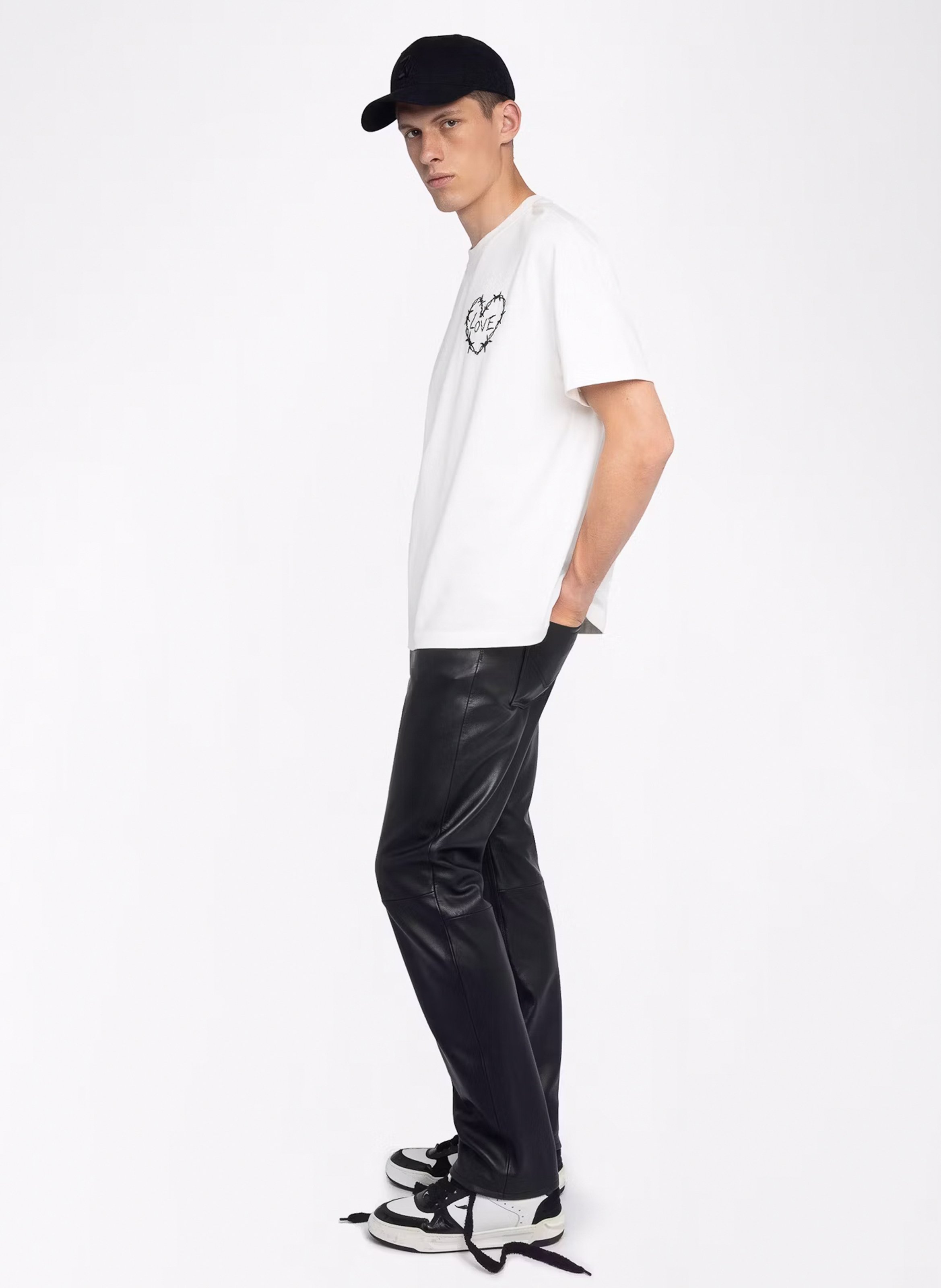 Tee-shirt oversize en coton ZADIG&amp;VOLTAIRE Blanc