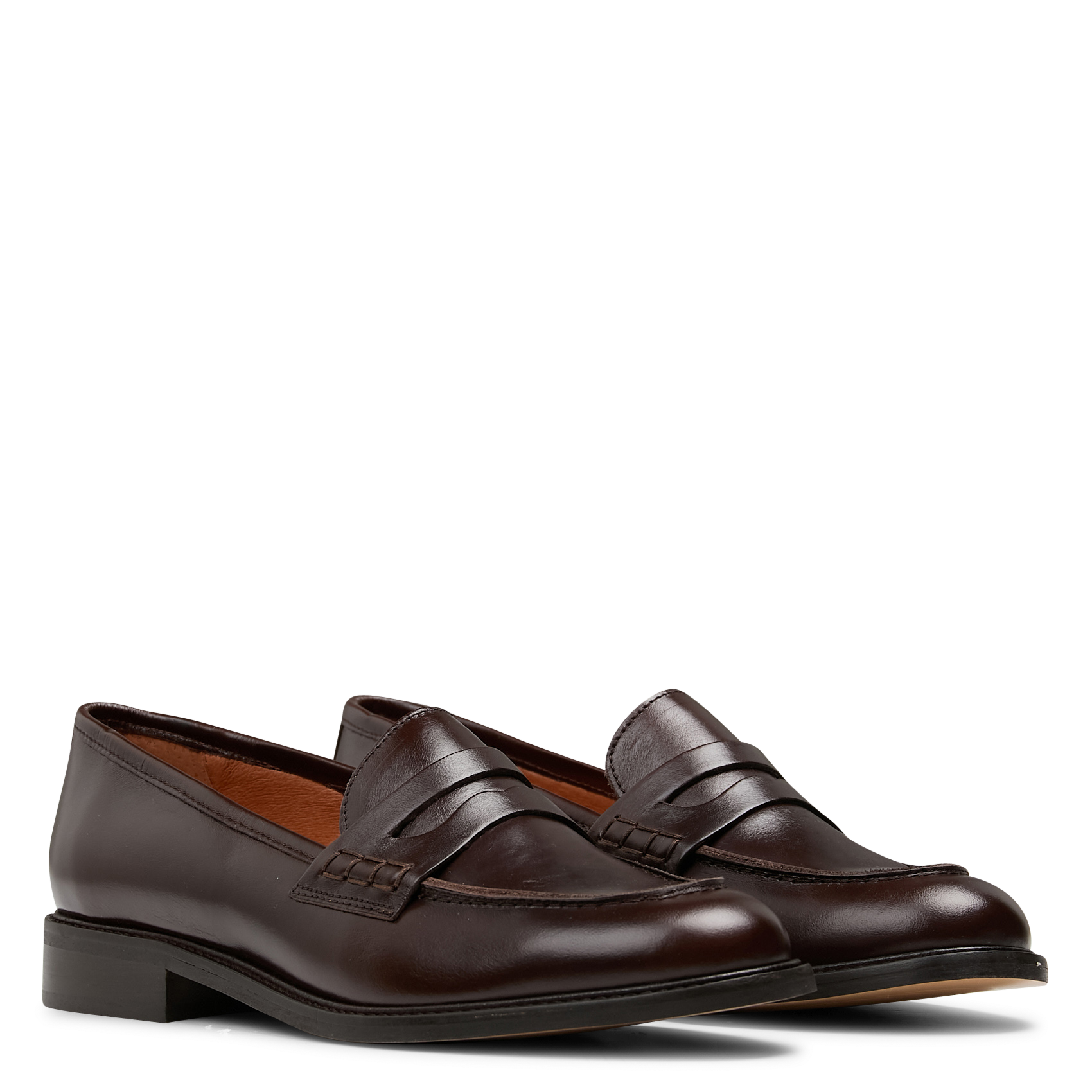 Mocassins en cuir MELLOW YELLOW Marron